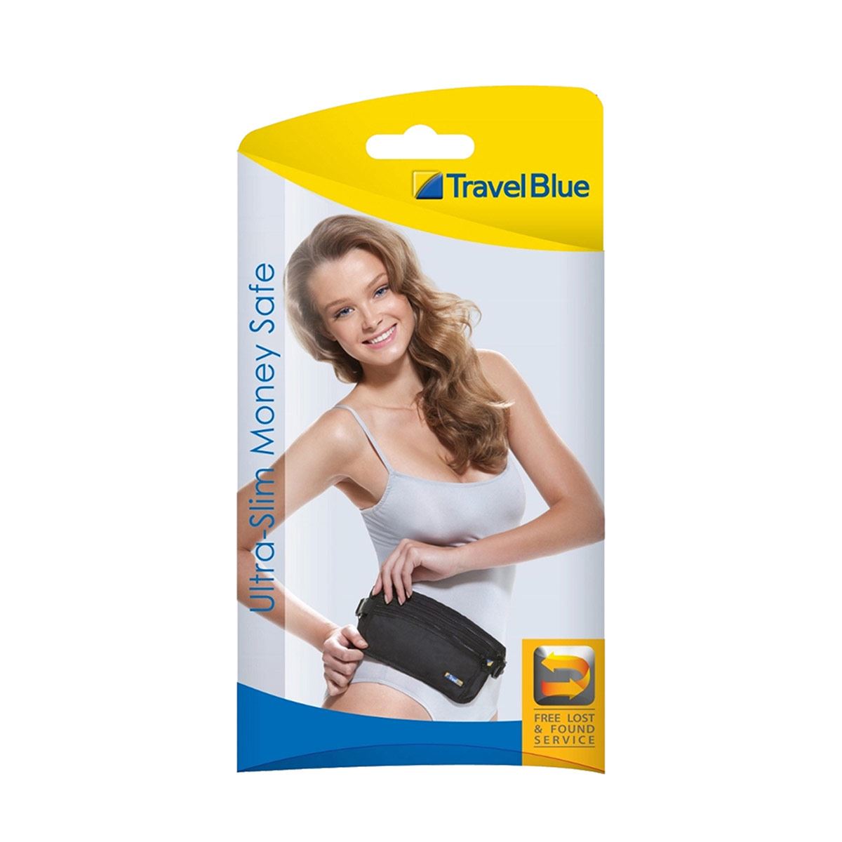 Cinturón de seguridad delgado para dinero