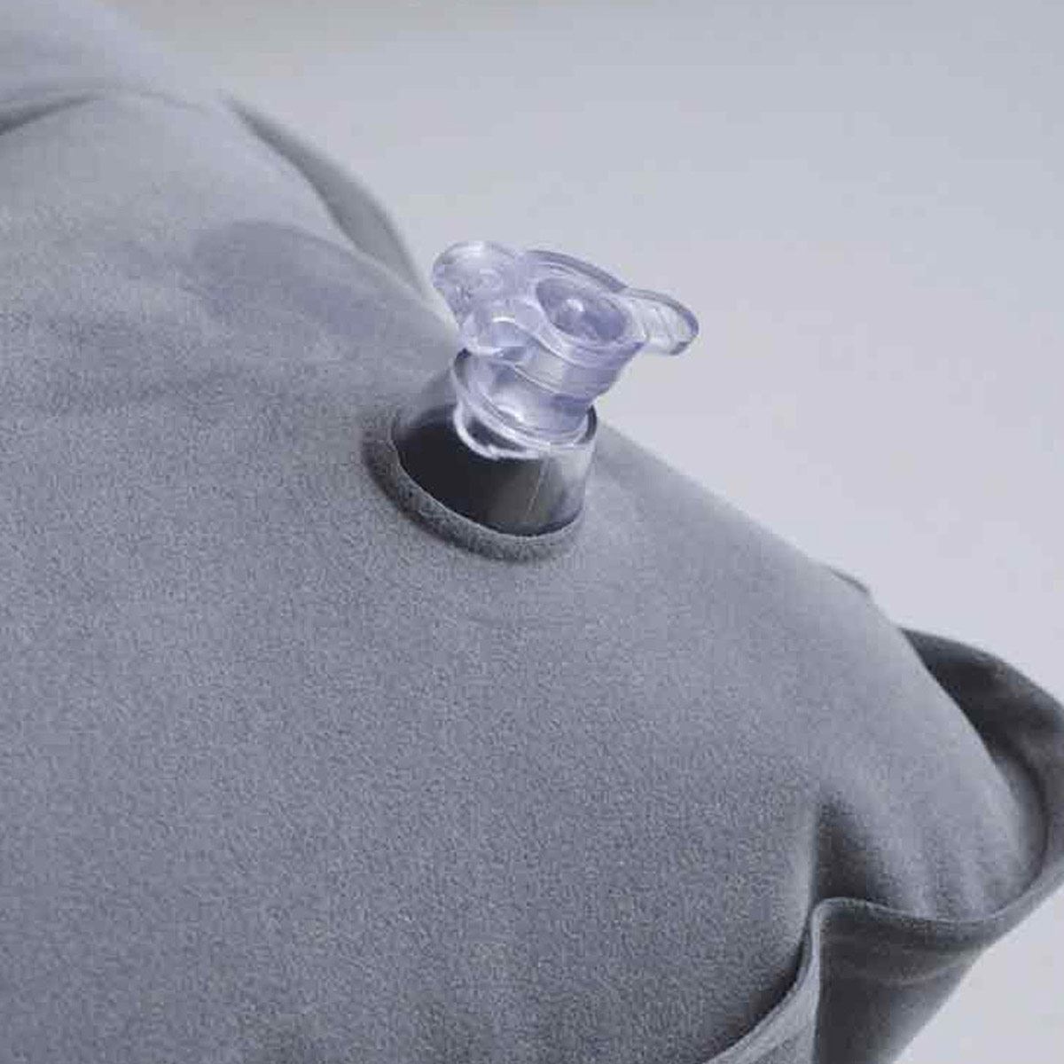 Almohada travel blue, gris