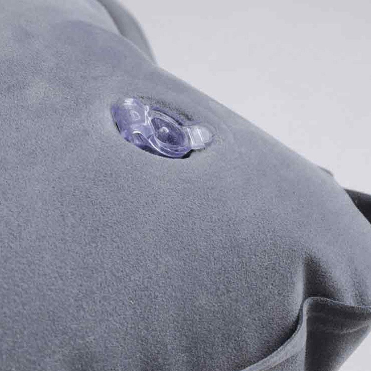 Almohada travel blue, gris