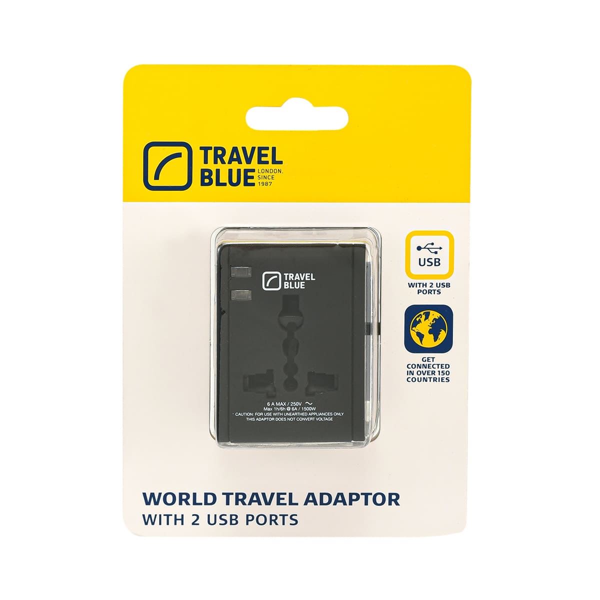 Adaptador Mundial de Viaje Travel Blue