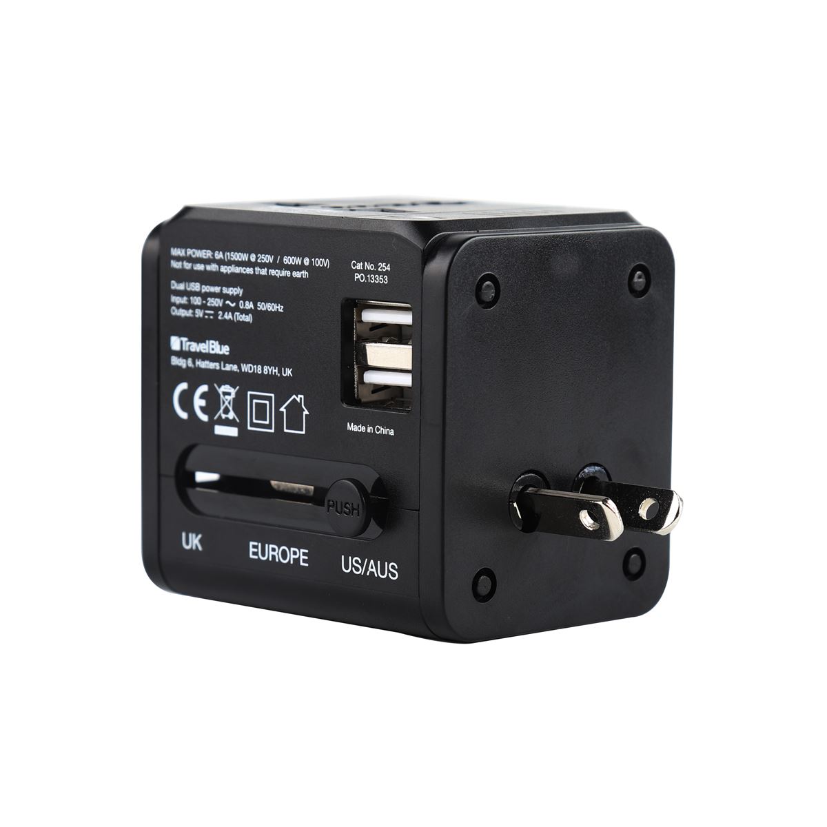 Adaptador Mundial de Viaje Travel Blue