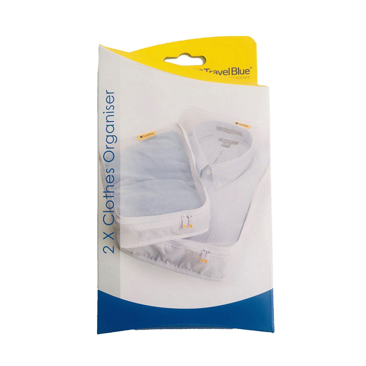 Organizador travel blue de ropa