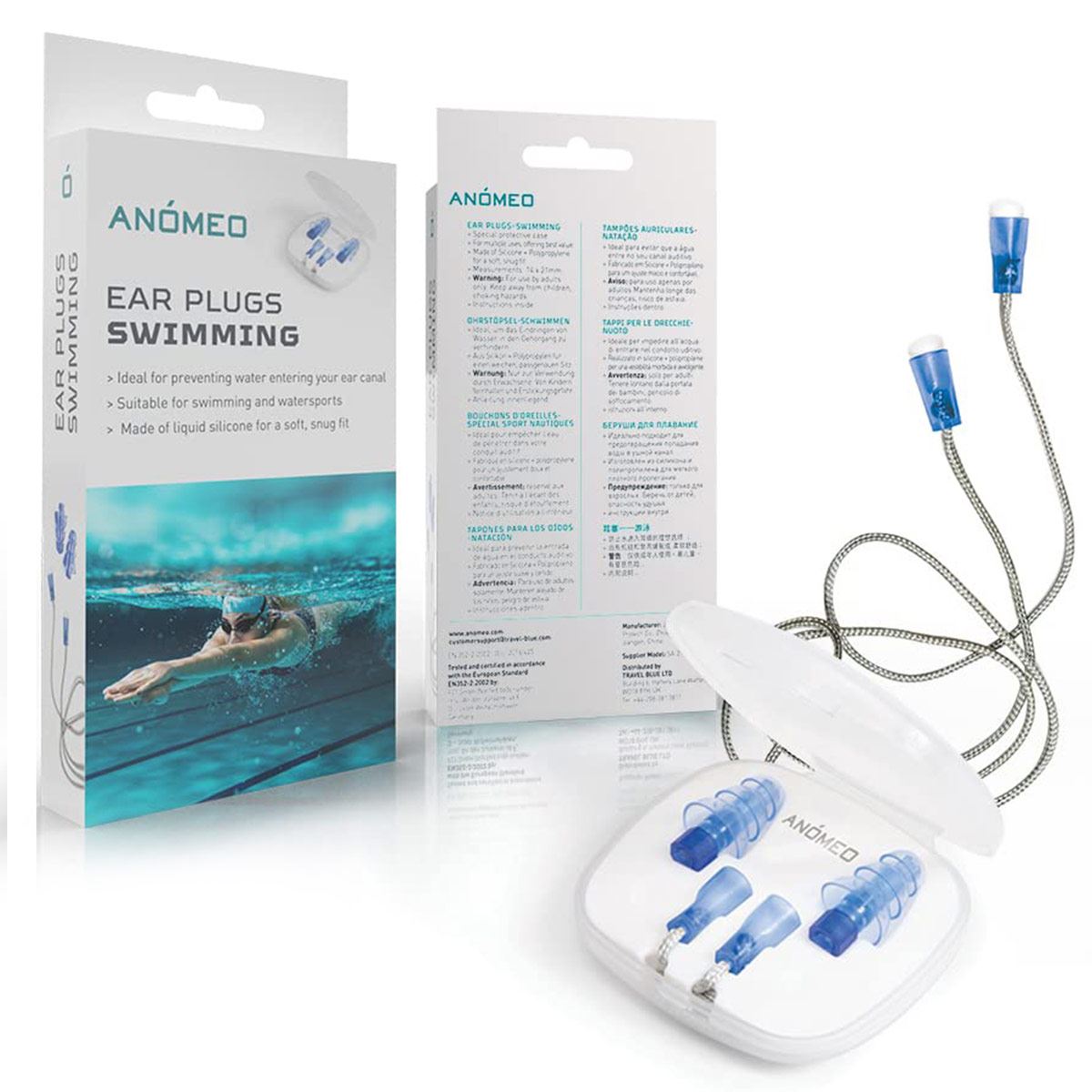 Tapones de Oido para Natación Anomeo
