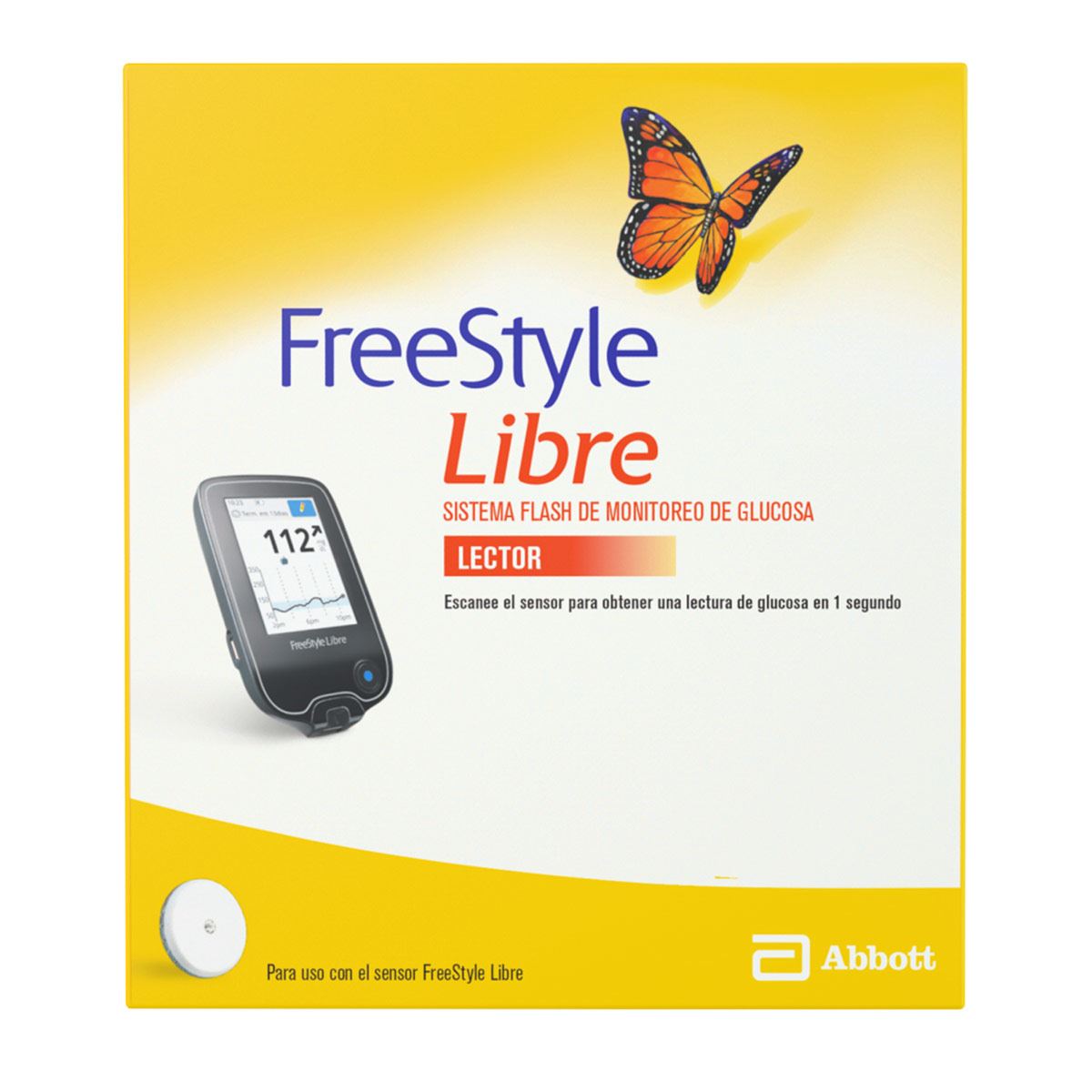 Lector Sistema Flash de Monitoreo de Glucosa FreeStyle Libre