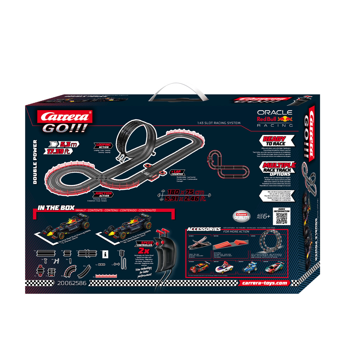 Pista Eléctrica de Carrera Fórmula 1 Red Bull Racing