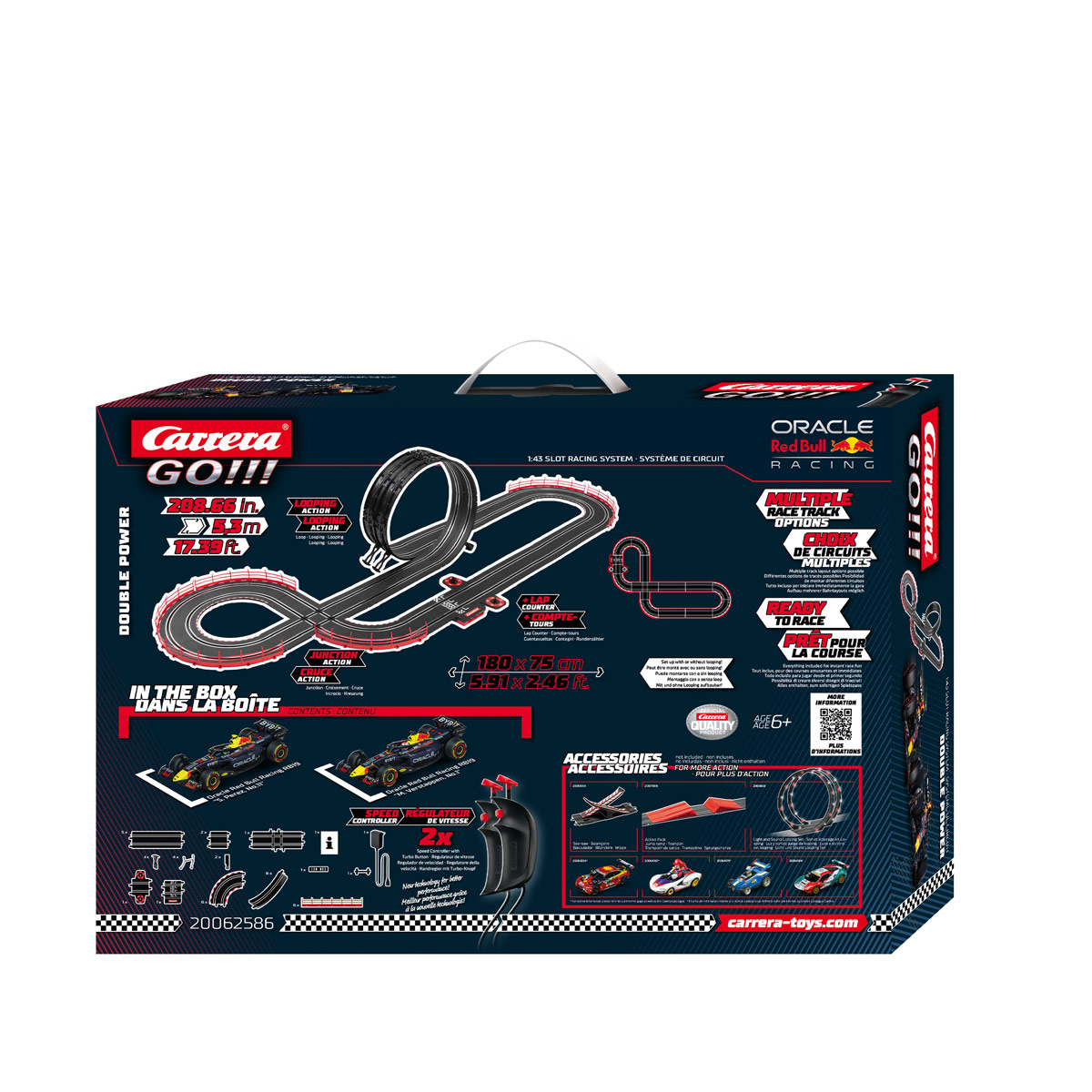 Pista Eléctrica de Carrera Fórmula 1 Red Bull Racing