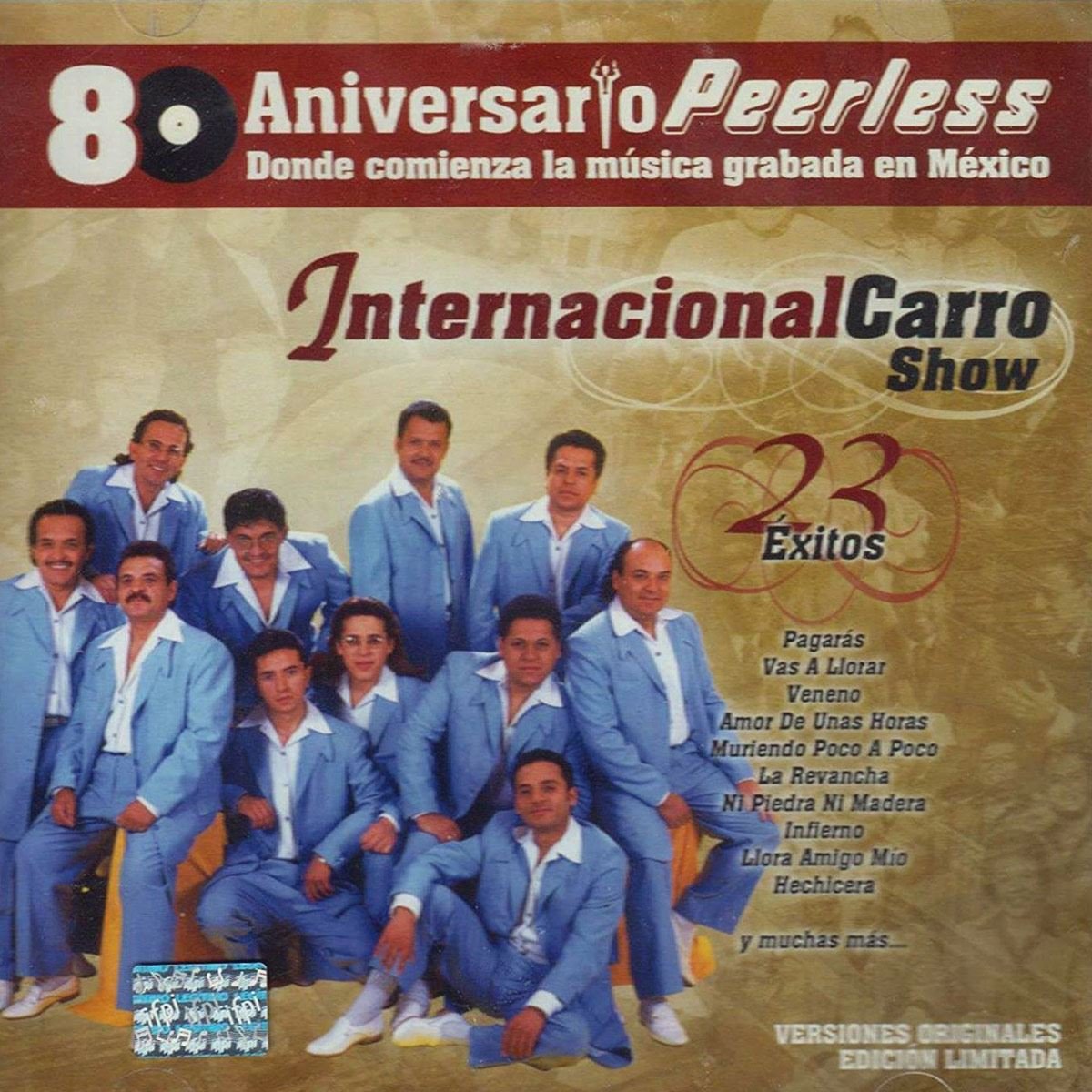 CD + DVD Internacional Carro Show - 24 Éxitos