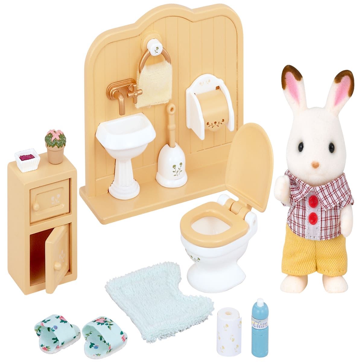 Set de Baño Coco Conejo Chocolate Sylvanian Families