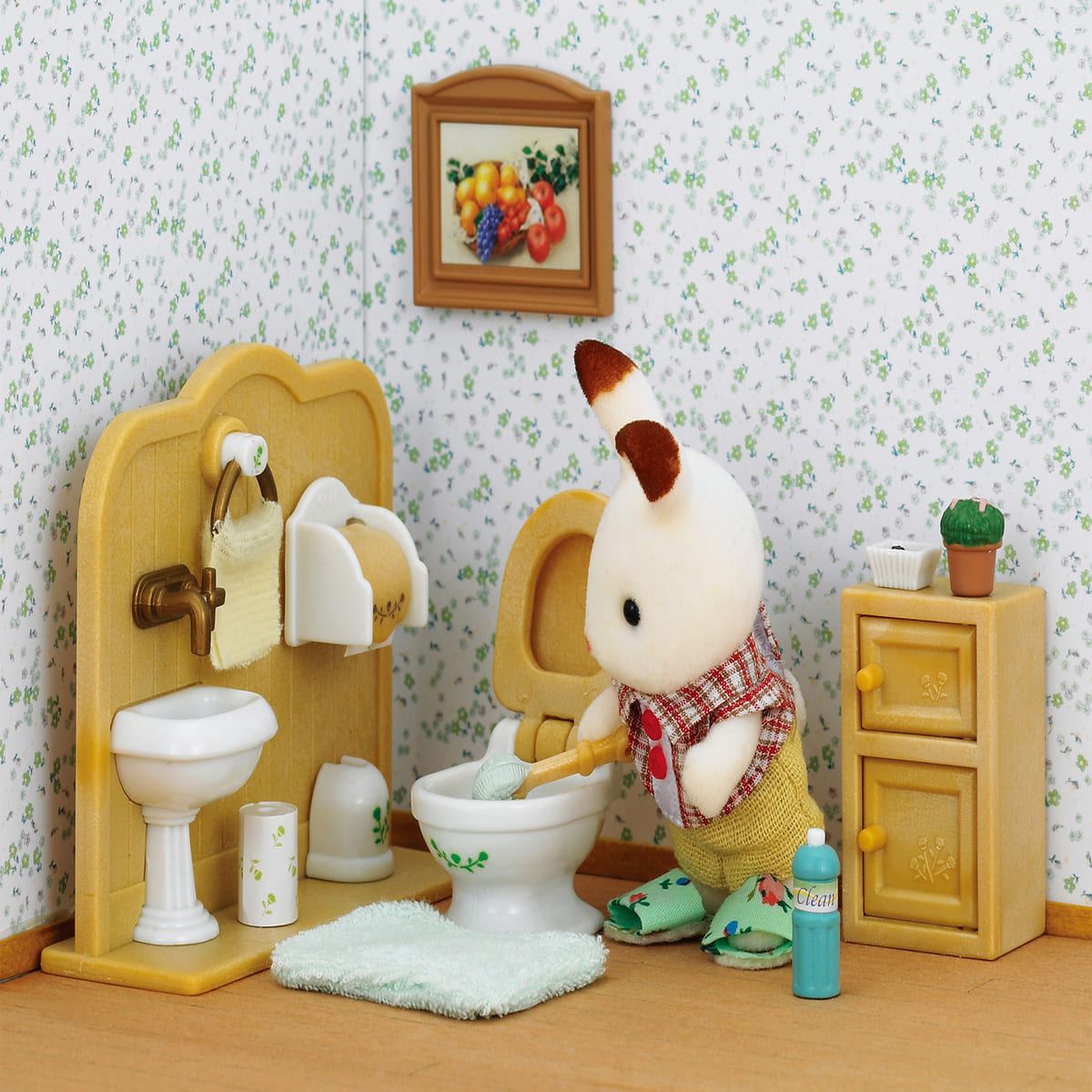 Set de Baño Coco Conejo Chocolate Sylvanian Families