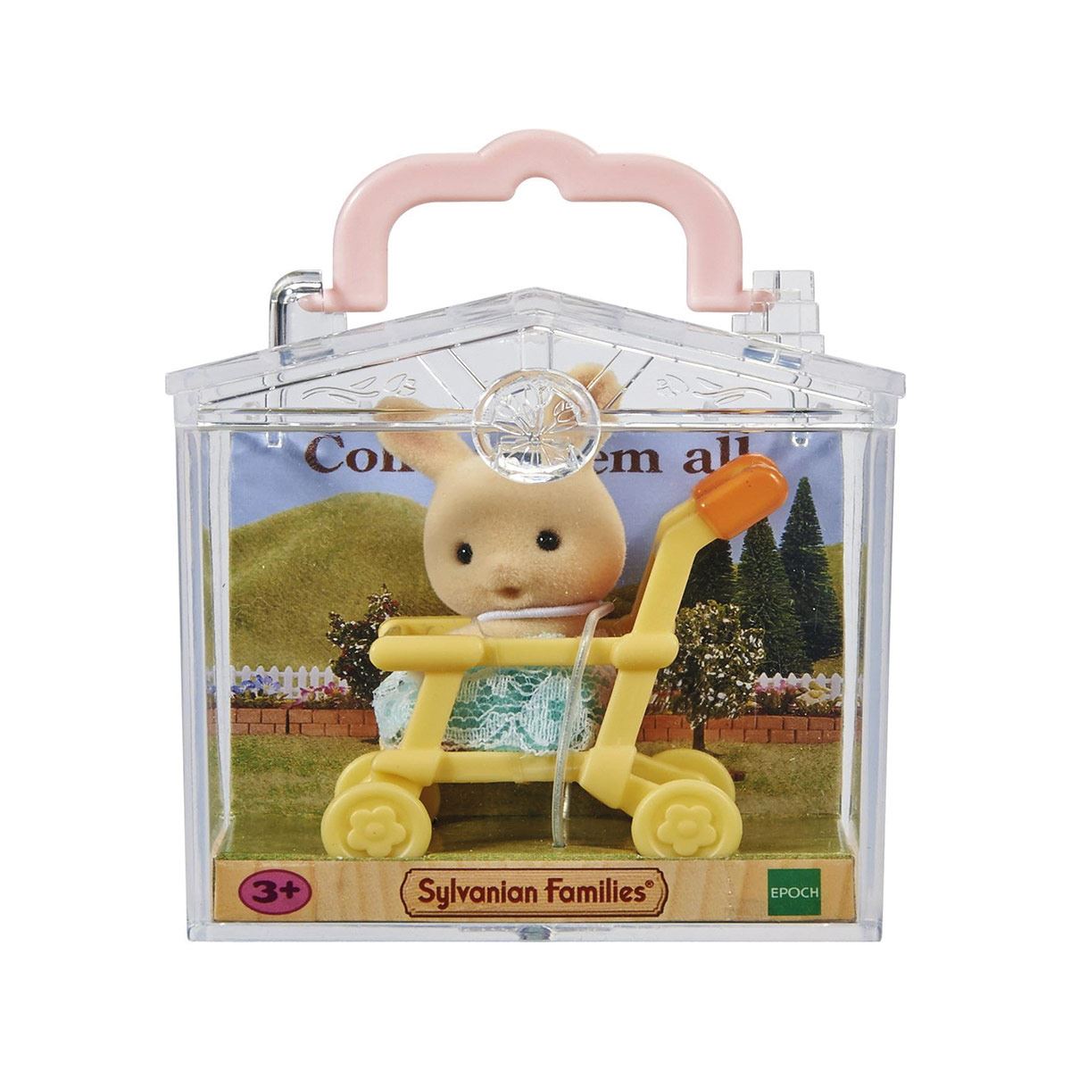 Muñeco de Terciopelo Conejo con Cochecito Sylvanian Families