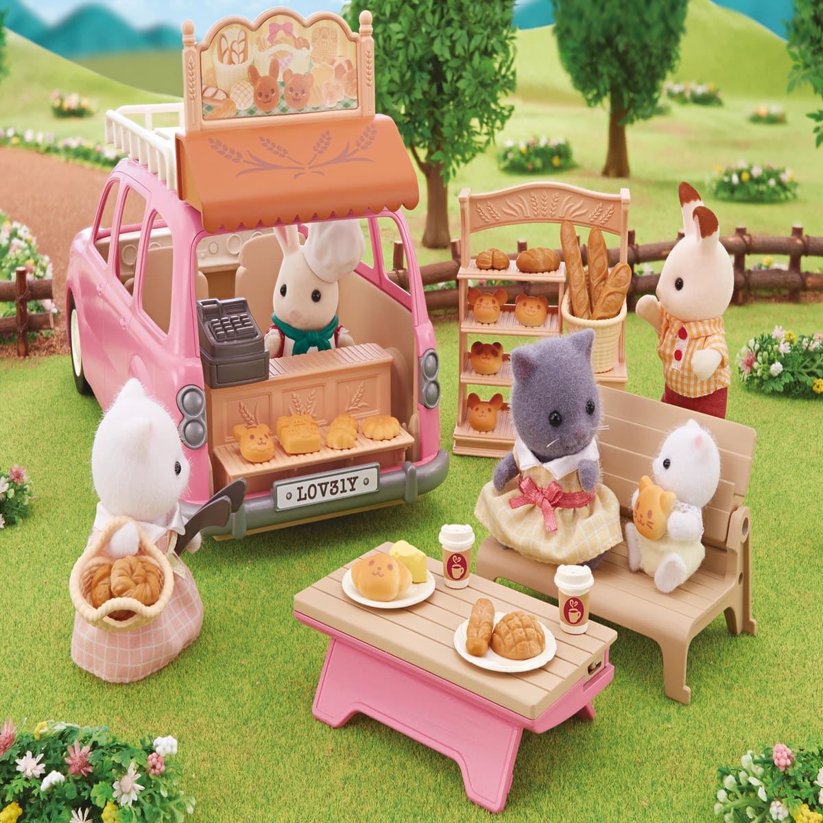 Monovolumen de Picnic Familiar Sylvanian Families