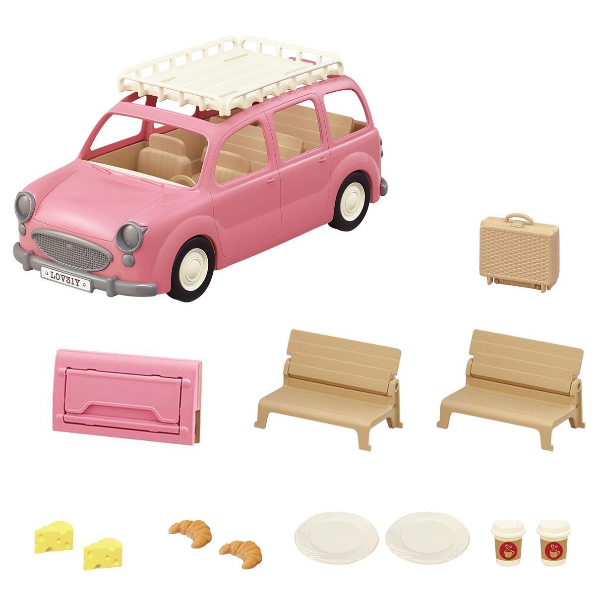 Monovolumen de Picnic Familiar Sylvanian Families
