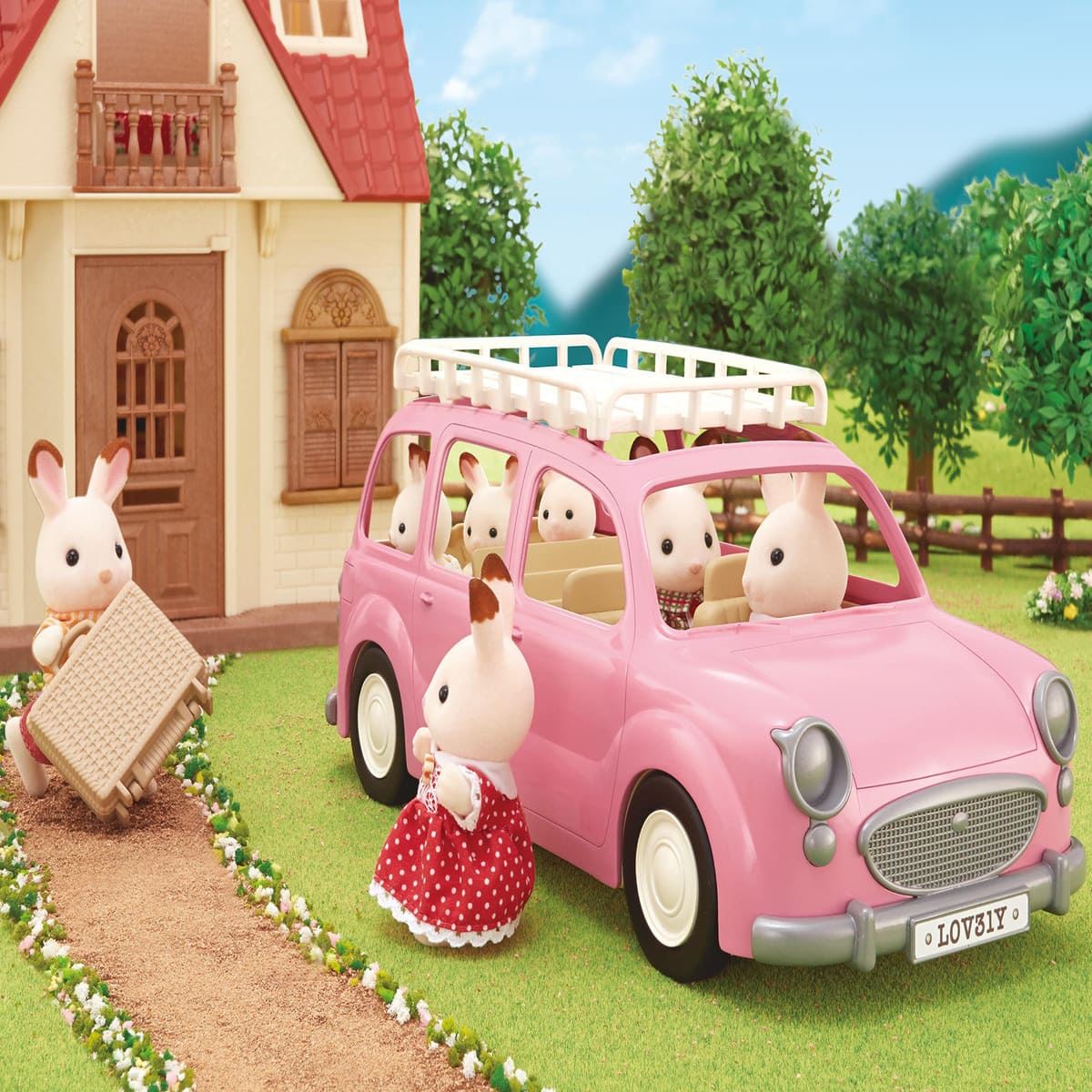 Monovolumen de Picnic Familiar Sylvanian Families