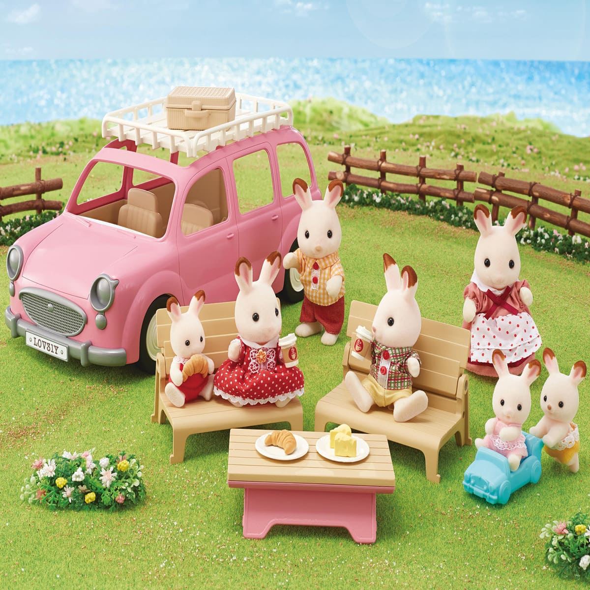 Monovolumen de Picnic Familiar Sylvanian Families