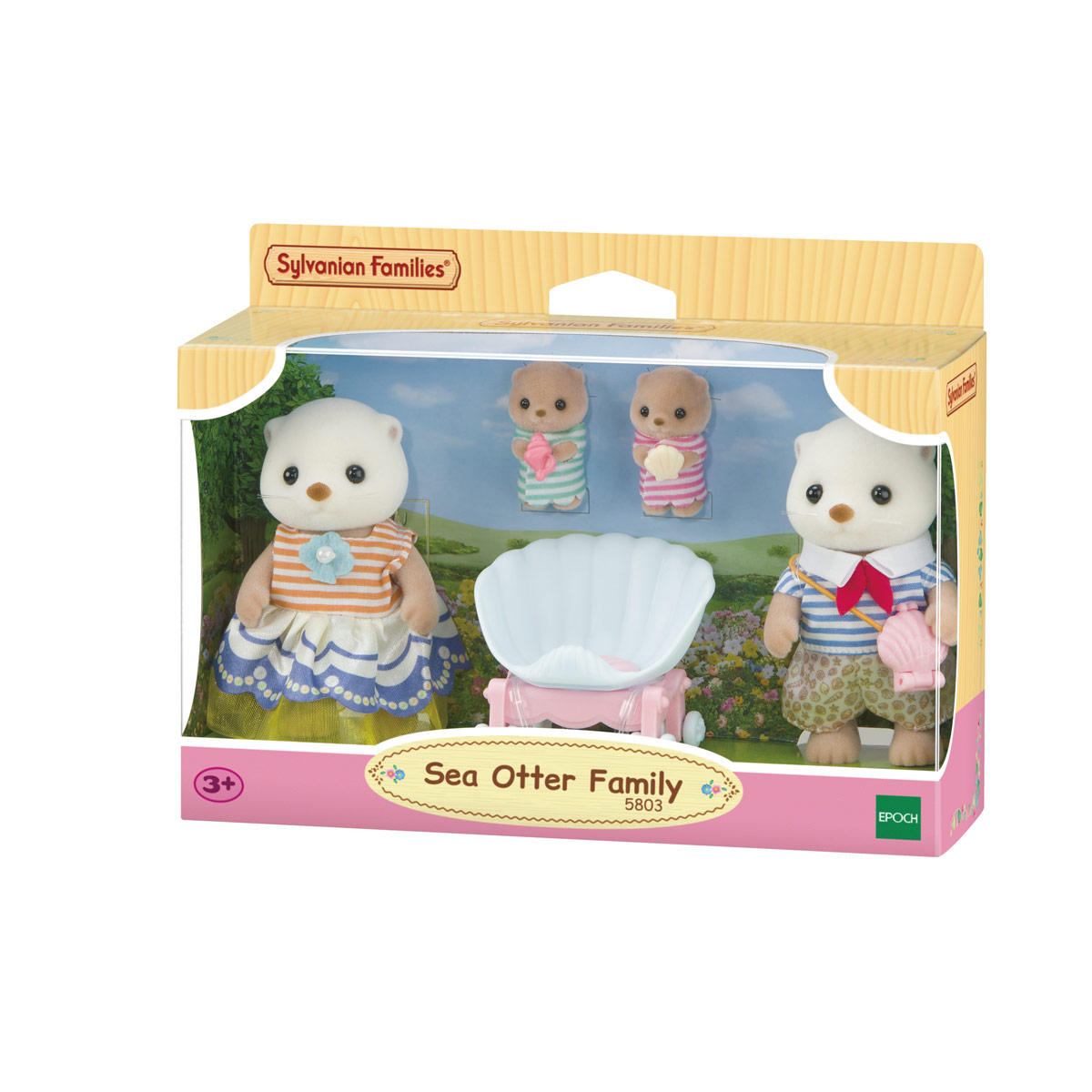 Set de Figuras Familia Nutria Marina SYLVANIAN FAMILIES