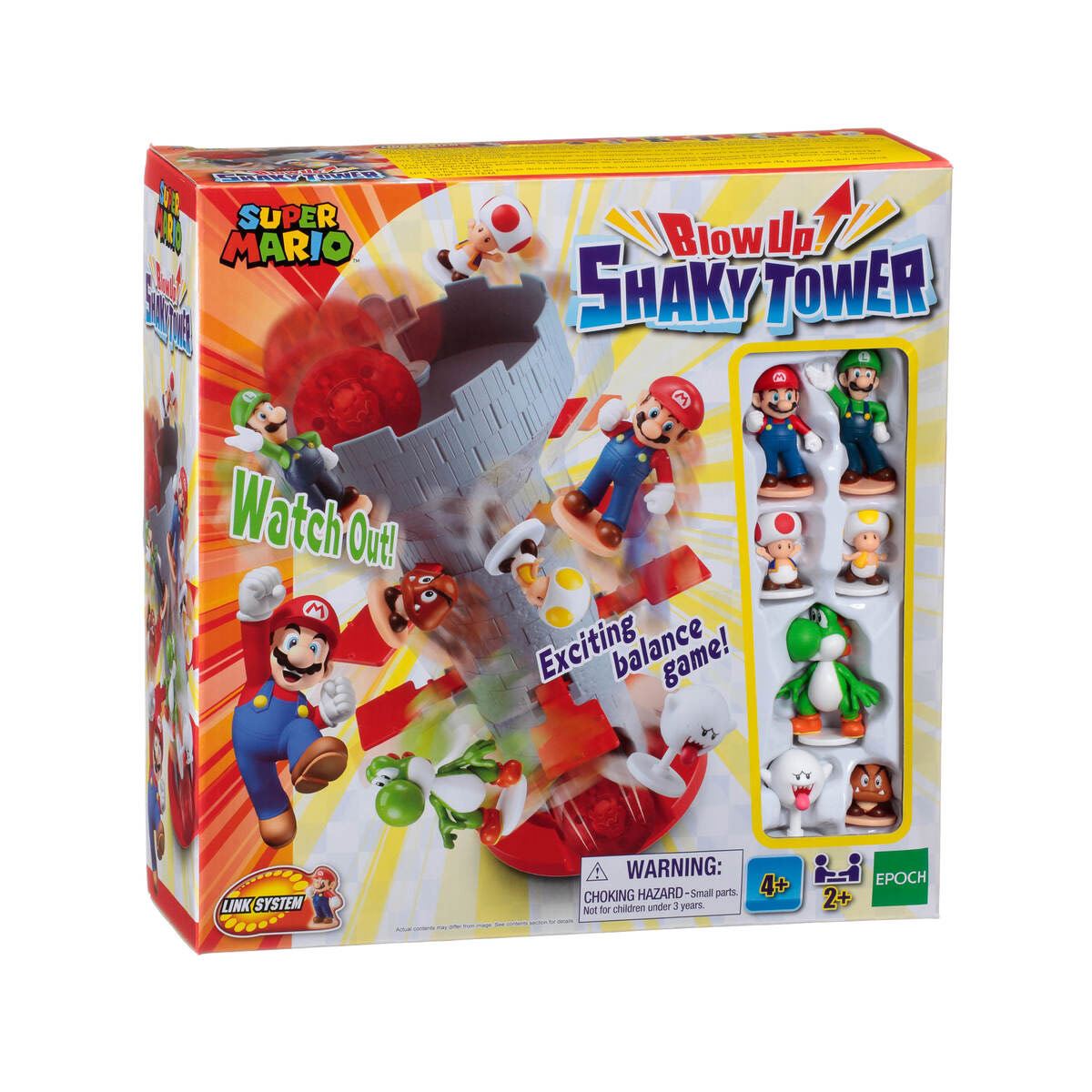 Juego de Mesa Super Mario Blow UP! Shaky Tower