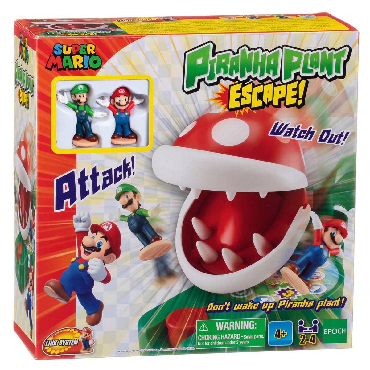 Juego de Mesa Super Mario Piranha Plant Escape