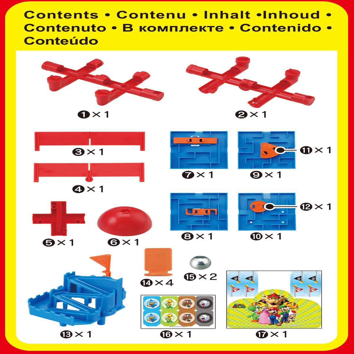 Juego de Mesa Super Mario Maze Challenge