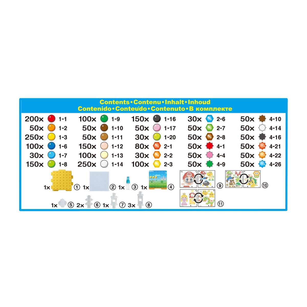 Cubo de Creatividad de Super Mario Aquabeads