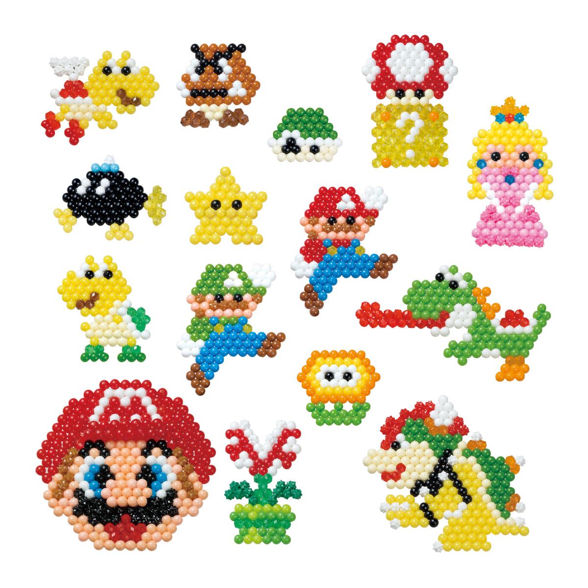 Cubo de Creatividad de Super Mario Aquabeads
