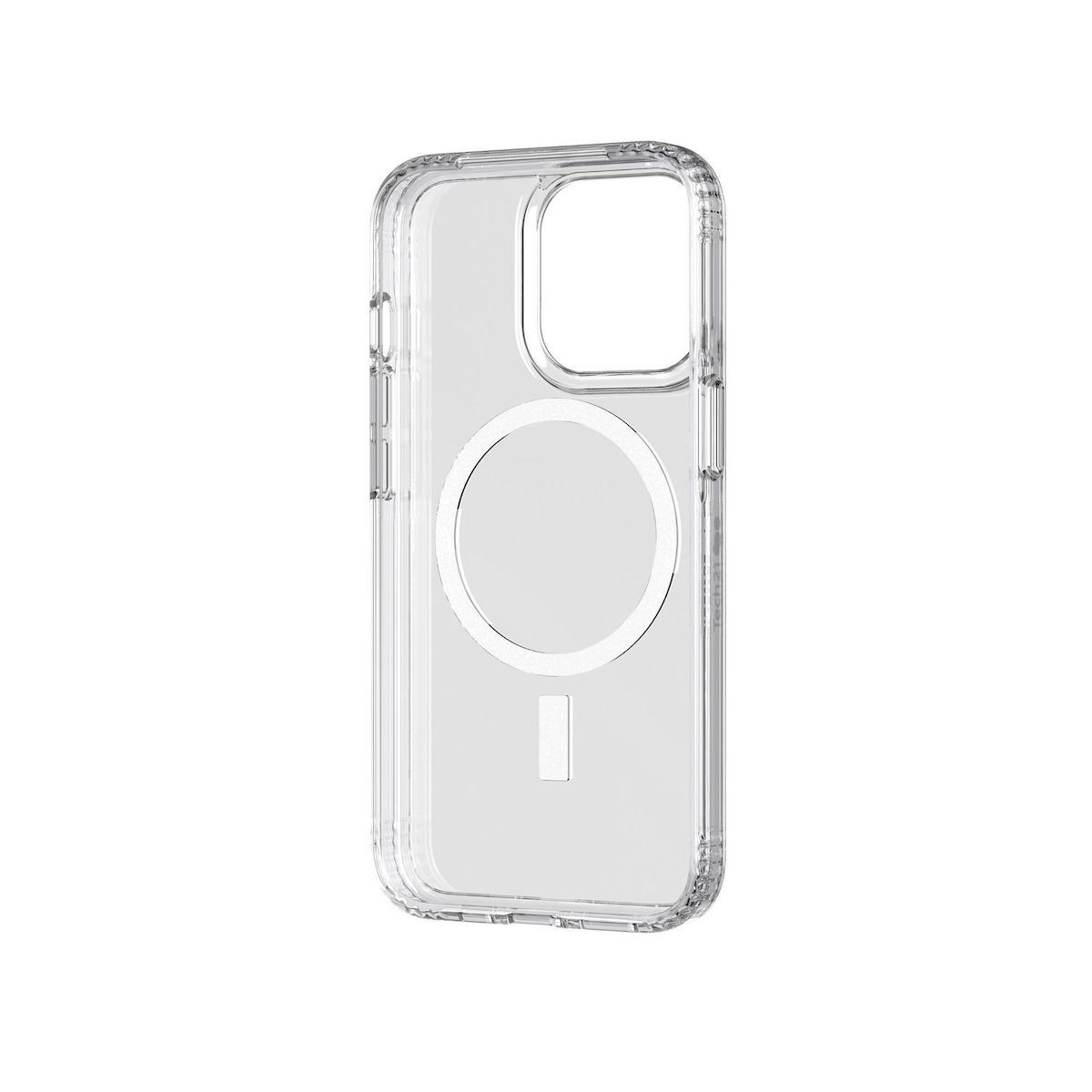Tech21 Funda Evo Clear con MagSafe para iPhone 13 Pro - Transparente