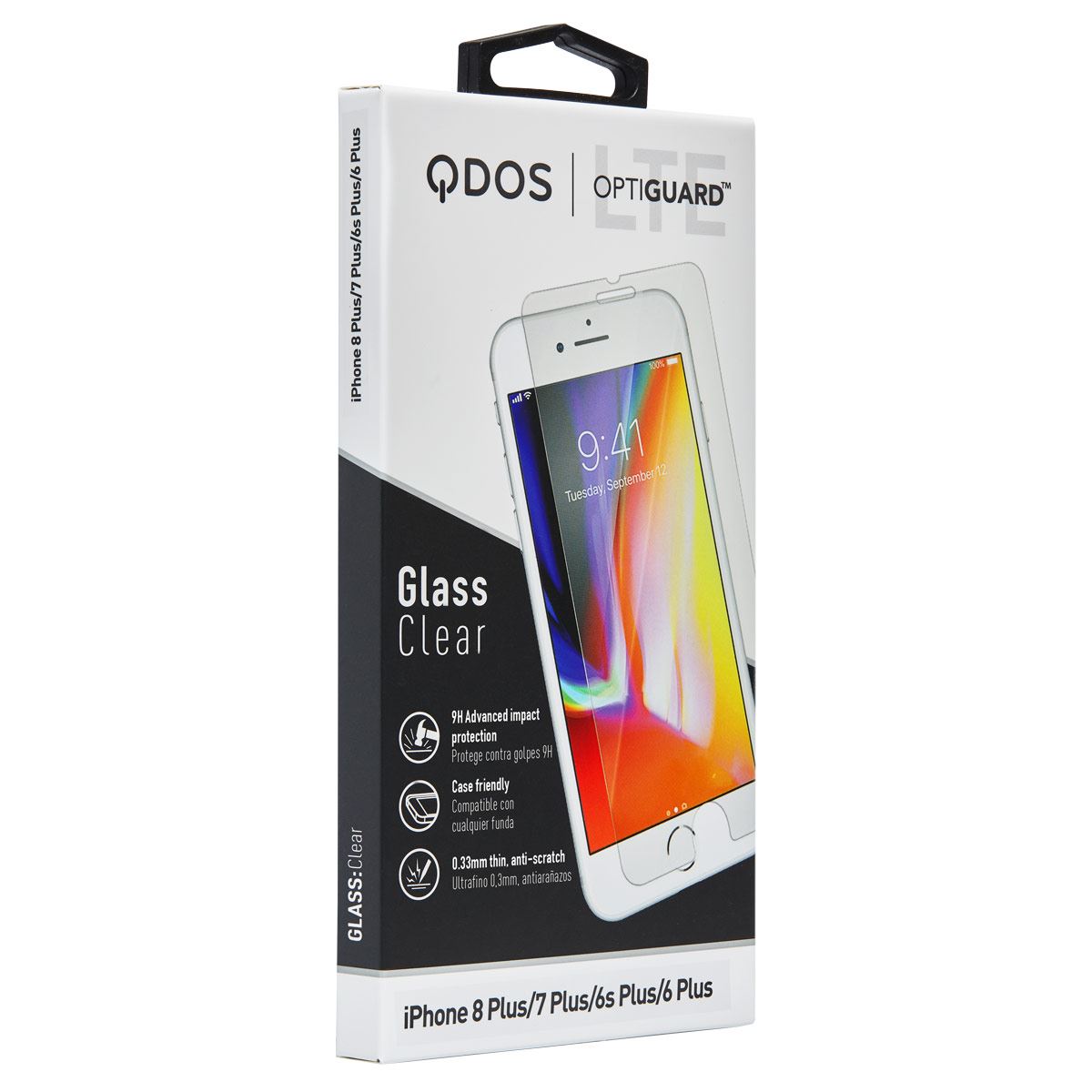 Protector Pantalla Iphone 6+/7+/8+ Qdos