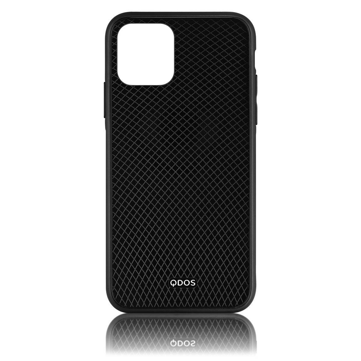 Funda para iPhone 11 Pro Max Etch Carbon Protect Qdos