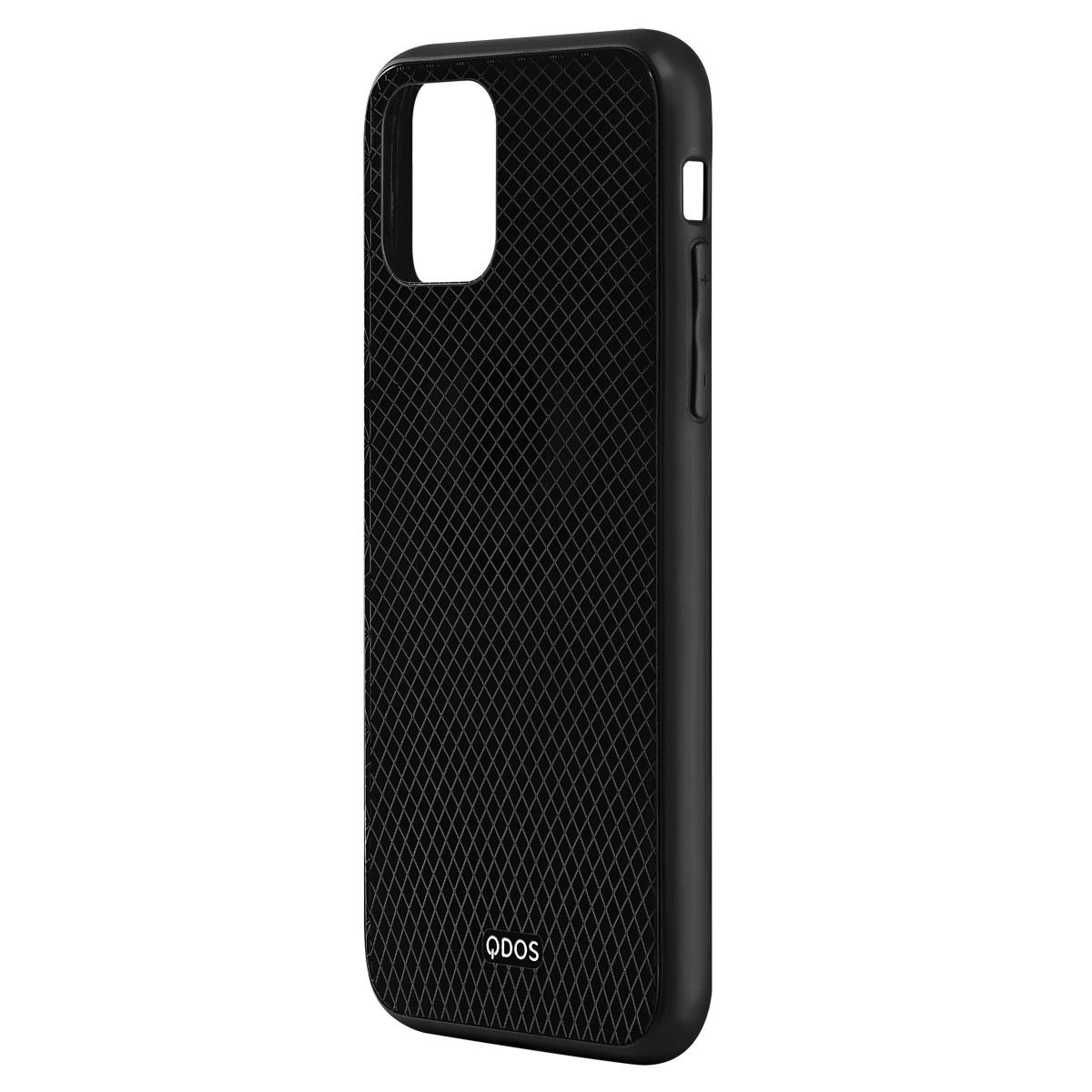 Funda para iPhone 11 Pro Max Etch Carbon Protect Qdos