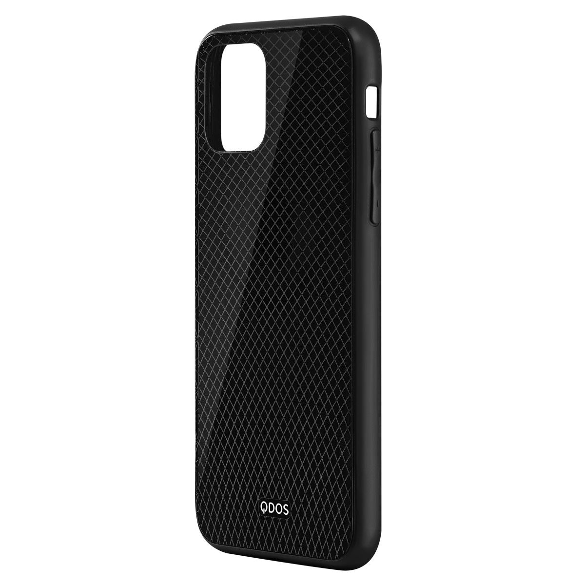 Funda para iPhone 11 Pro Max Etch Carbon Protect Qdos