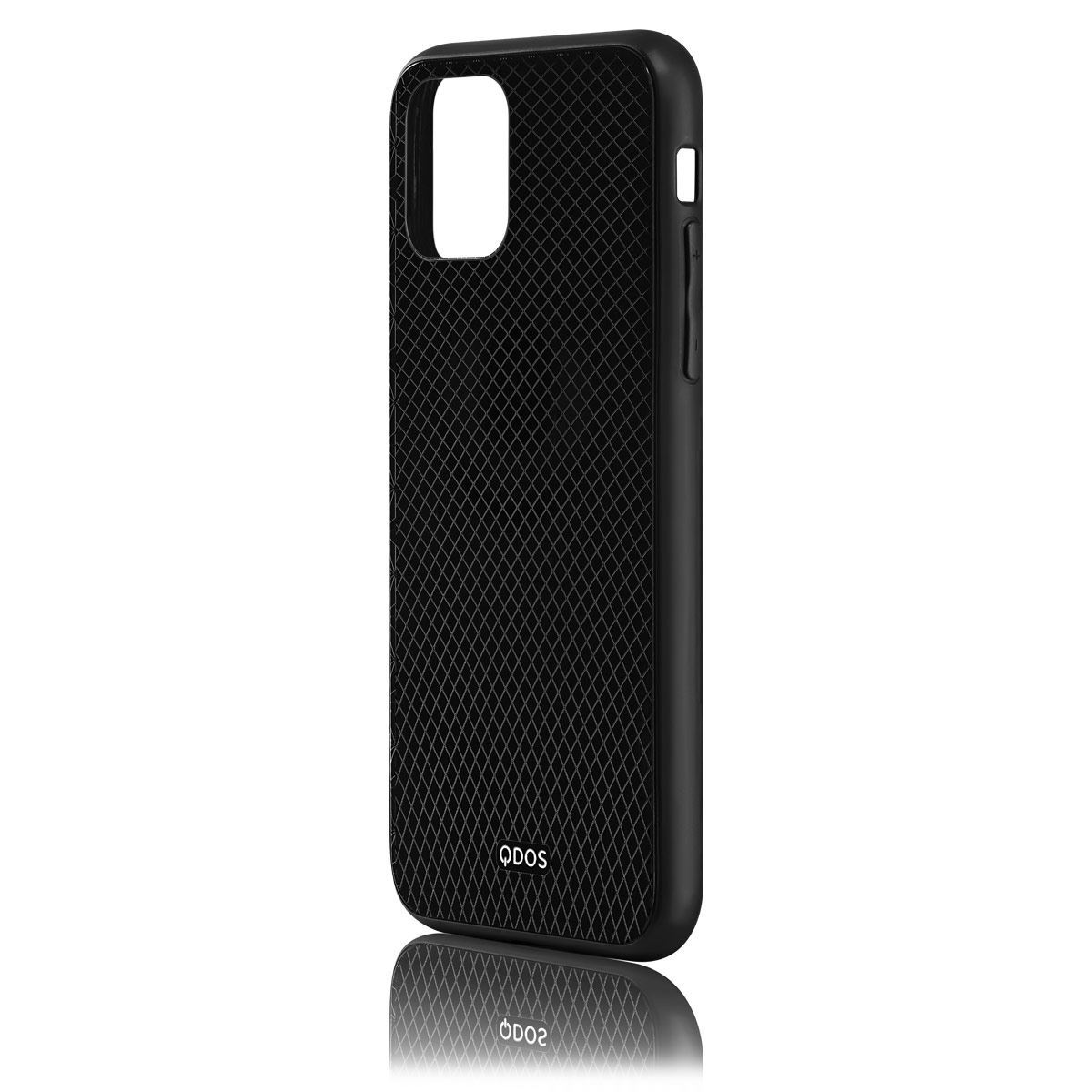 Funda para iPhone 11 Pro Max Etch Carbon Protect Qdos