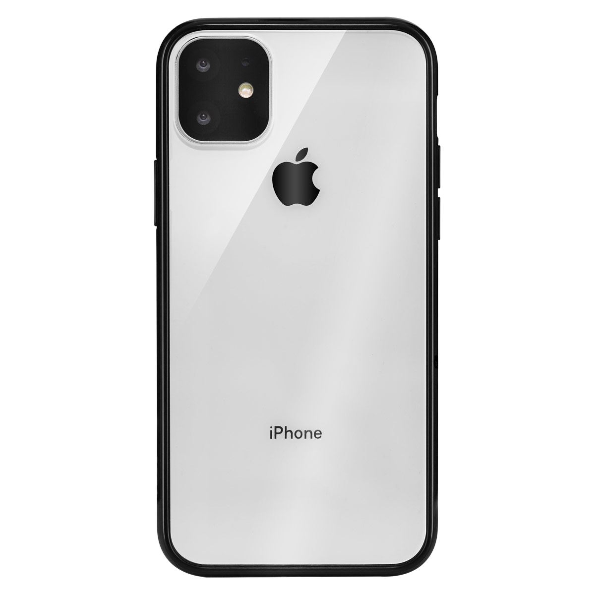 Funda para iPhone 11 Pro Max Negro Hybrid Protect Qdos