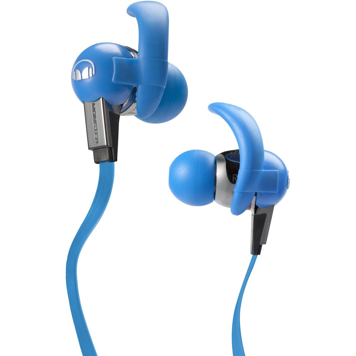Audífonos Monster Isport Color Azul Con Controltalk