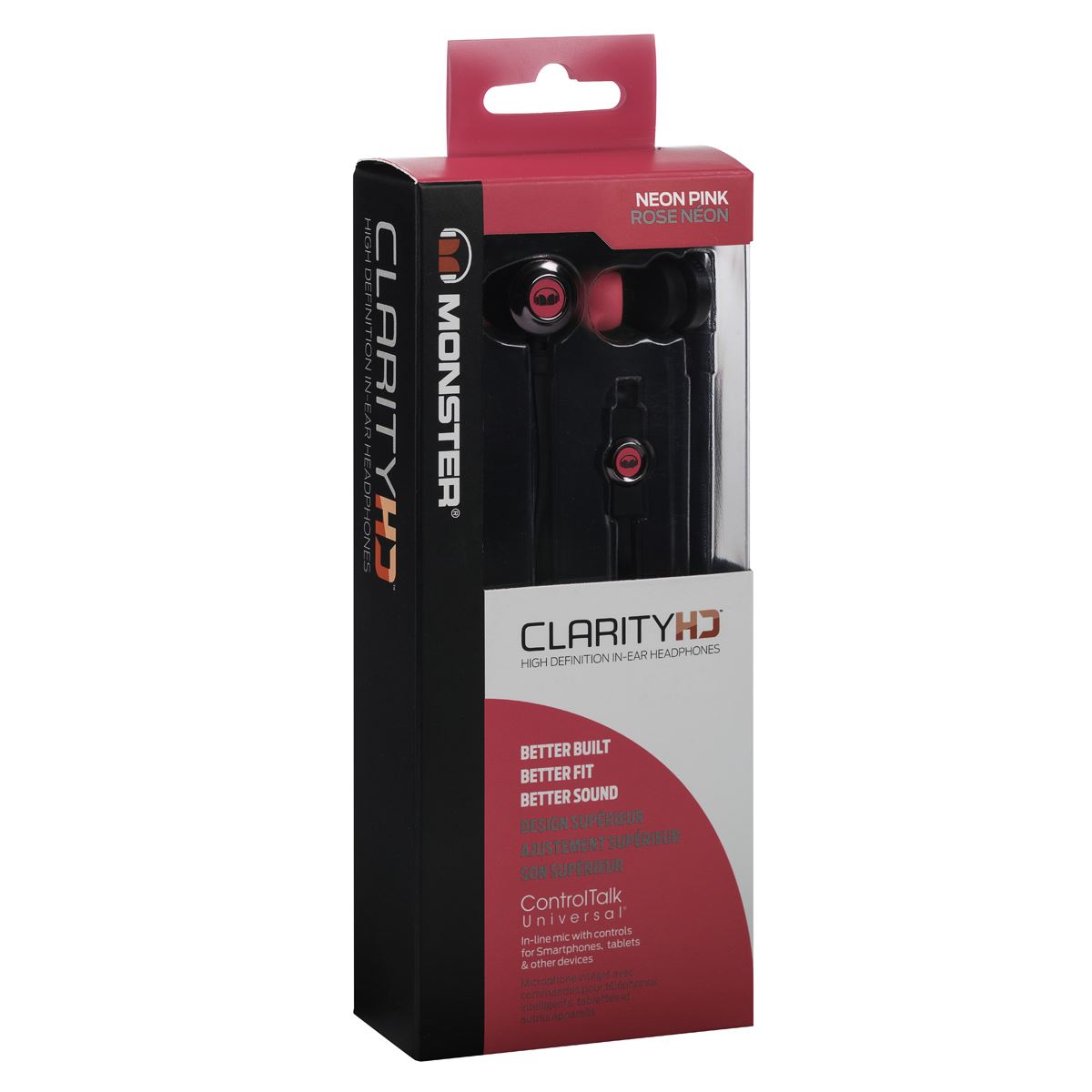 Audífonos Monster Clarity HD - Rosa