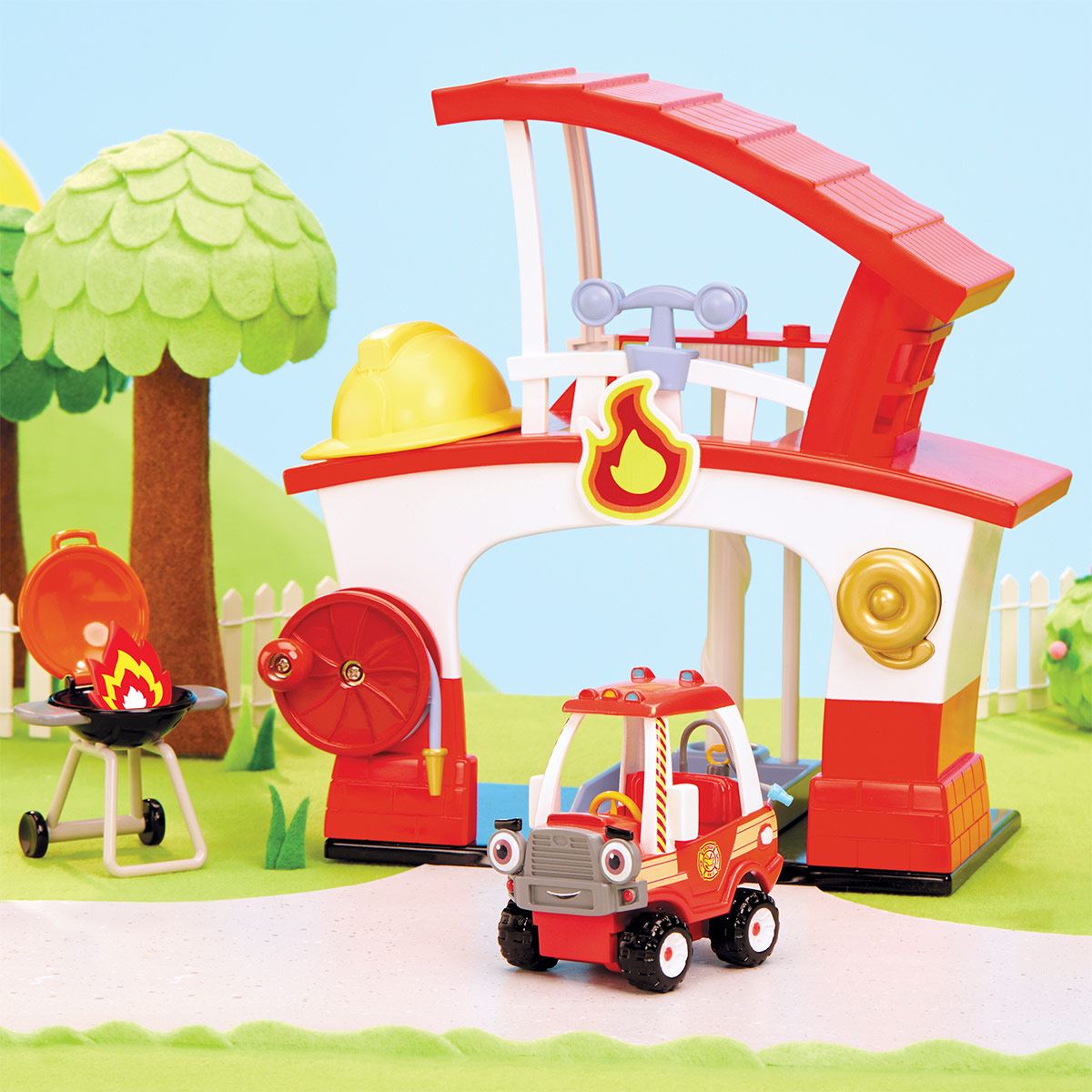 Lets Go Cozy Coupe Fire Station