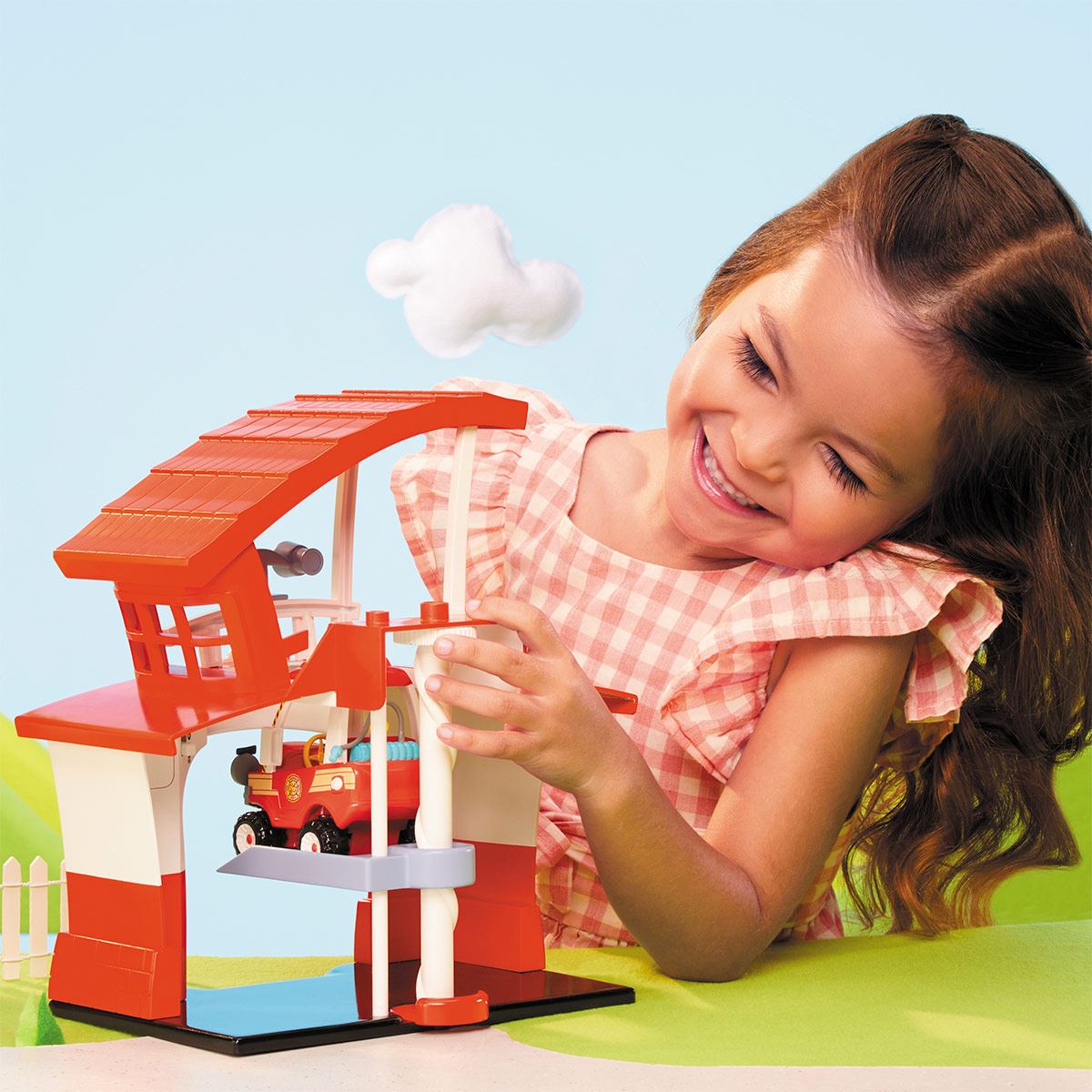 Lets Go Cozy Coupe Fire Station