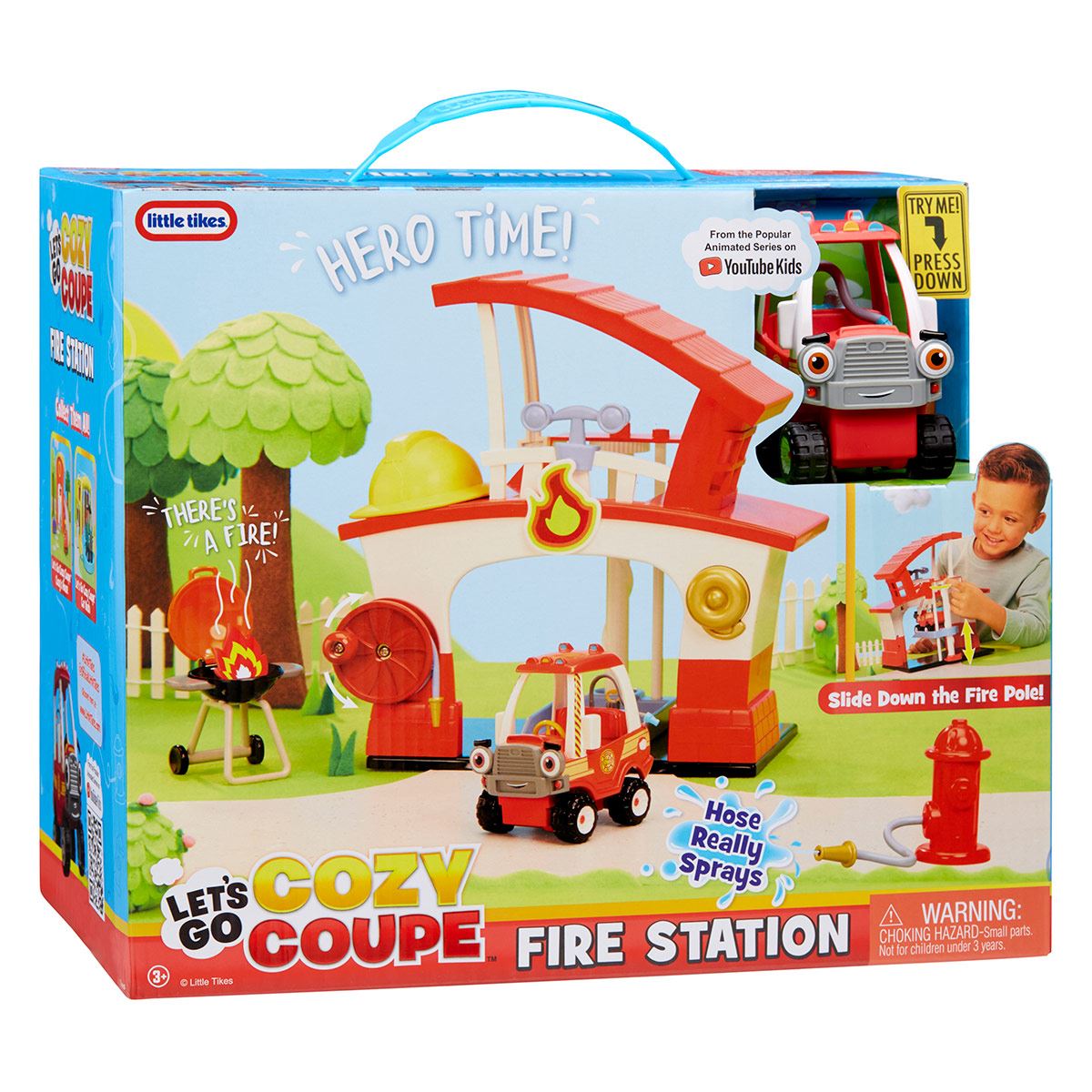 Lets Go Cozy Coupe Fire Station