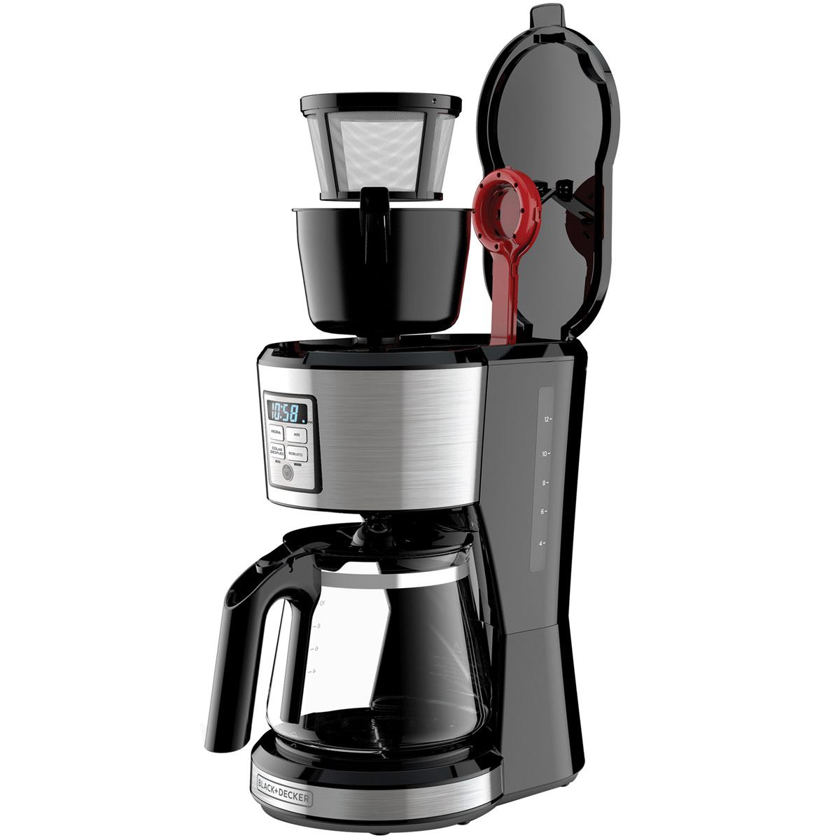 Cafetera programable 12 tazas