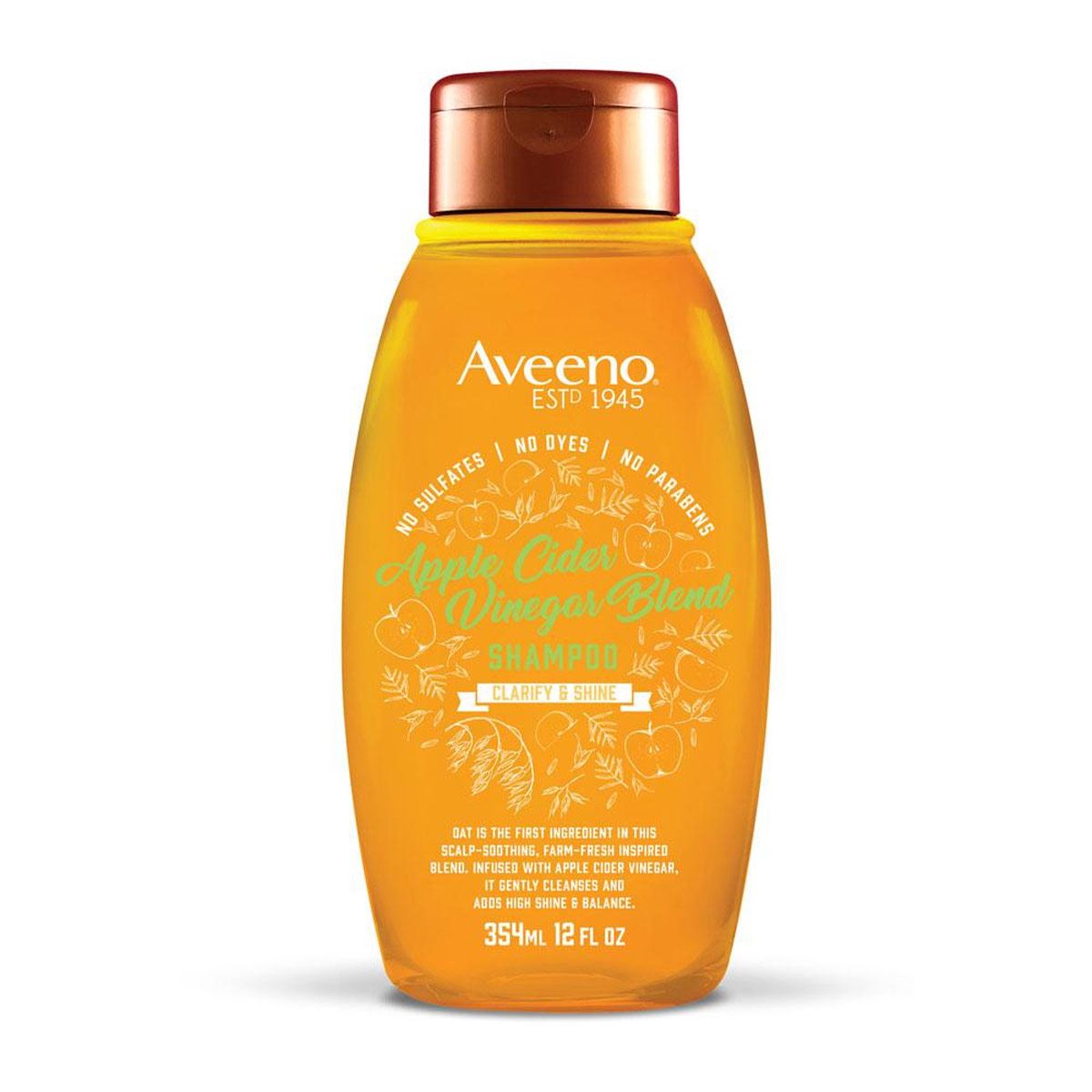 Aveeno Apple Cider Vinegar Shampoo 354ml/12z