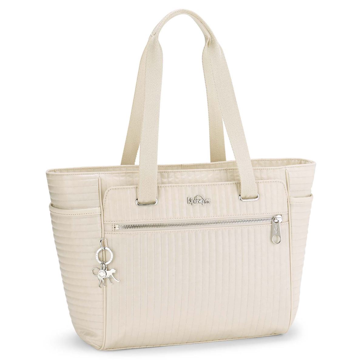 Bolsa kipling orinthia misty white