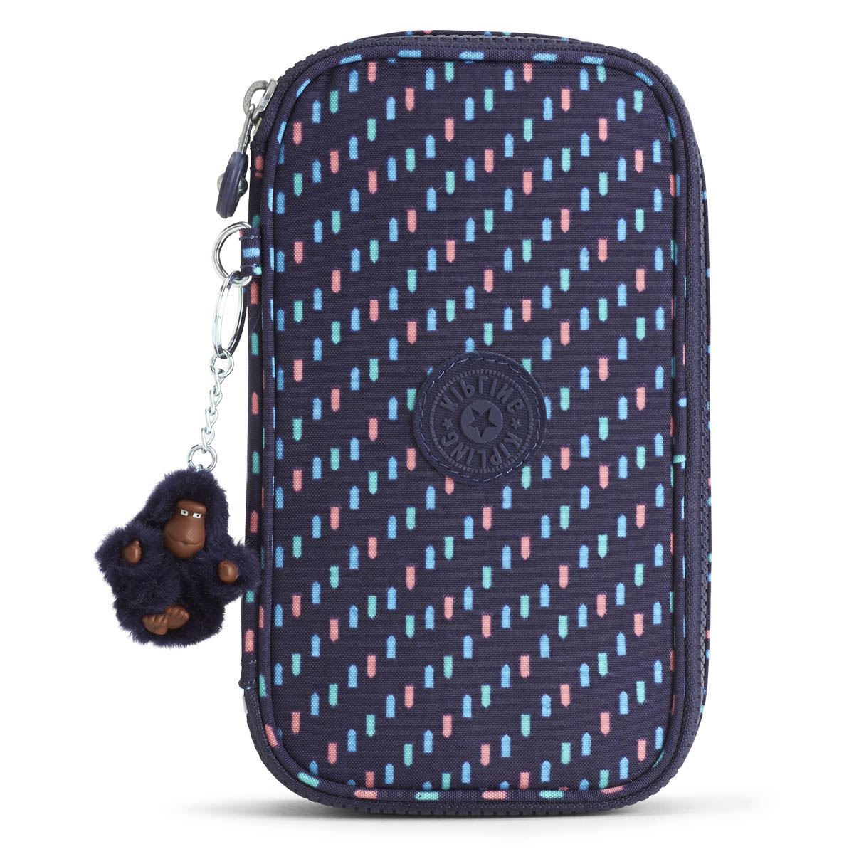 Lapicera azul lluvia de colores