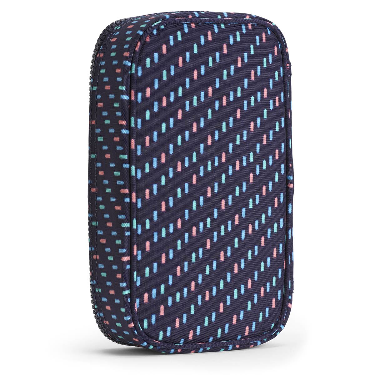 Lapicera azul lluvia de colores