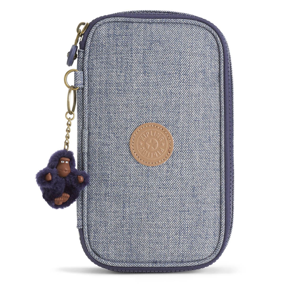Trousse Kipling 50 Pens 21 CM Haut de Gamme Girly Geo