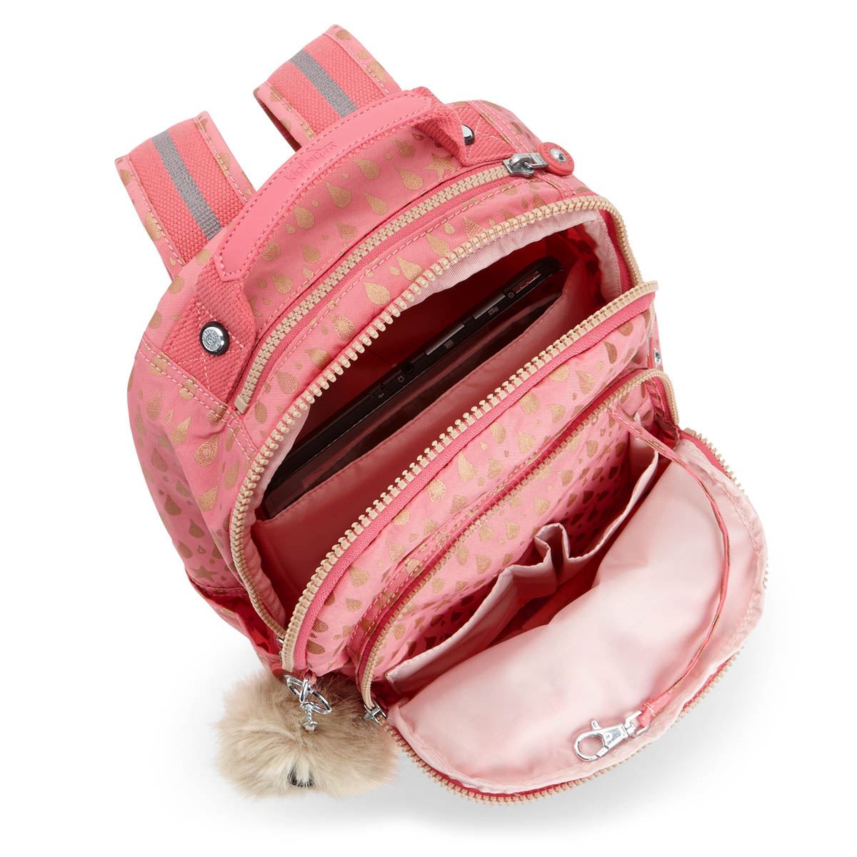 Mochila rosa kipling