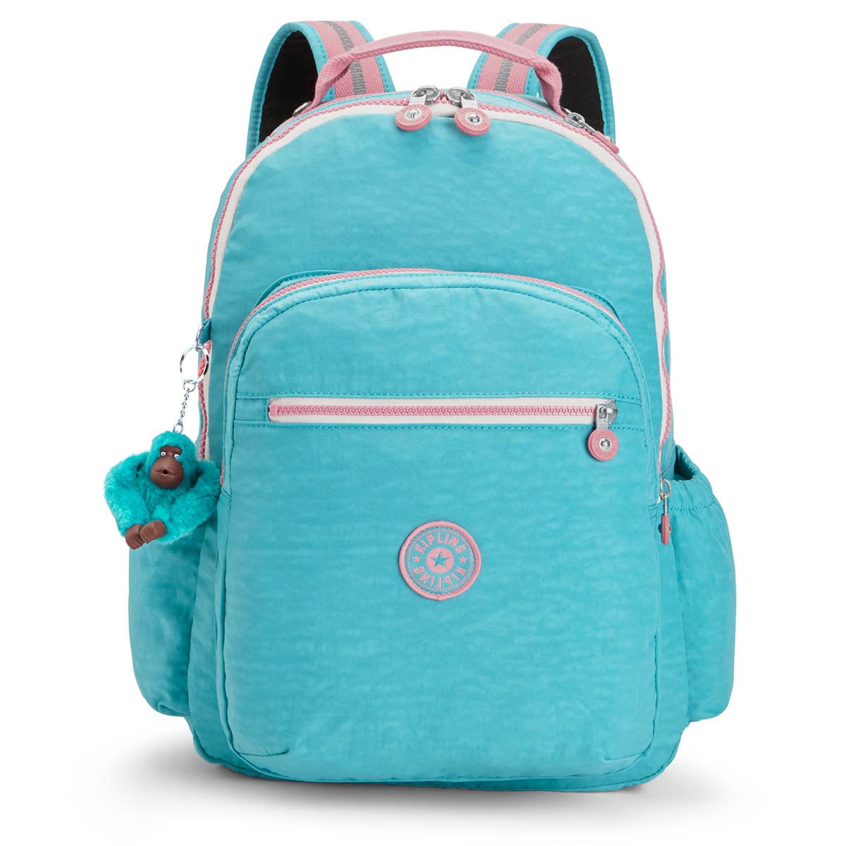 Mochila verde agua kipling