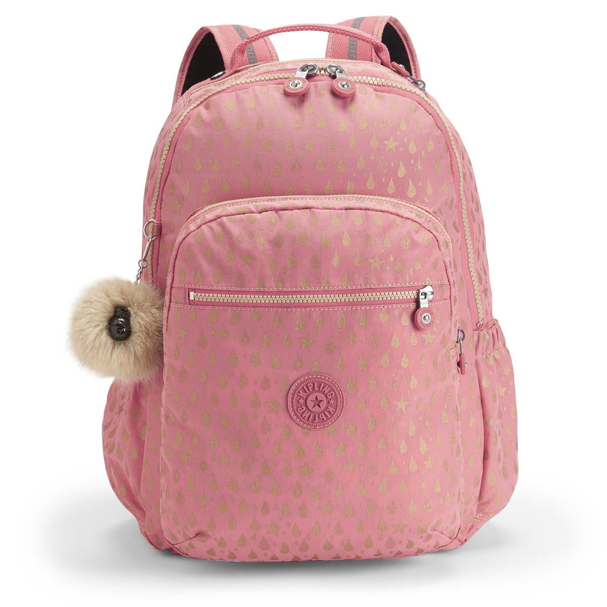 Mochila kipling rosa