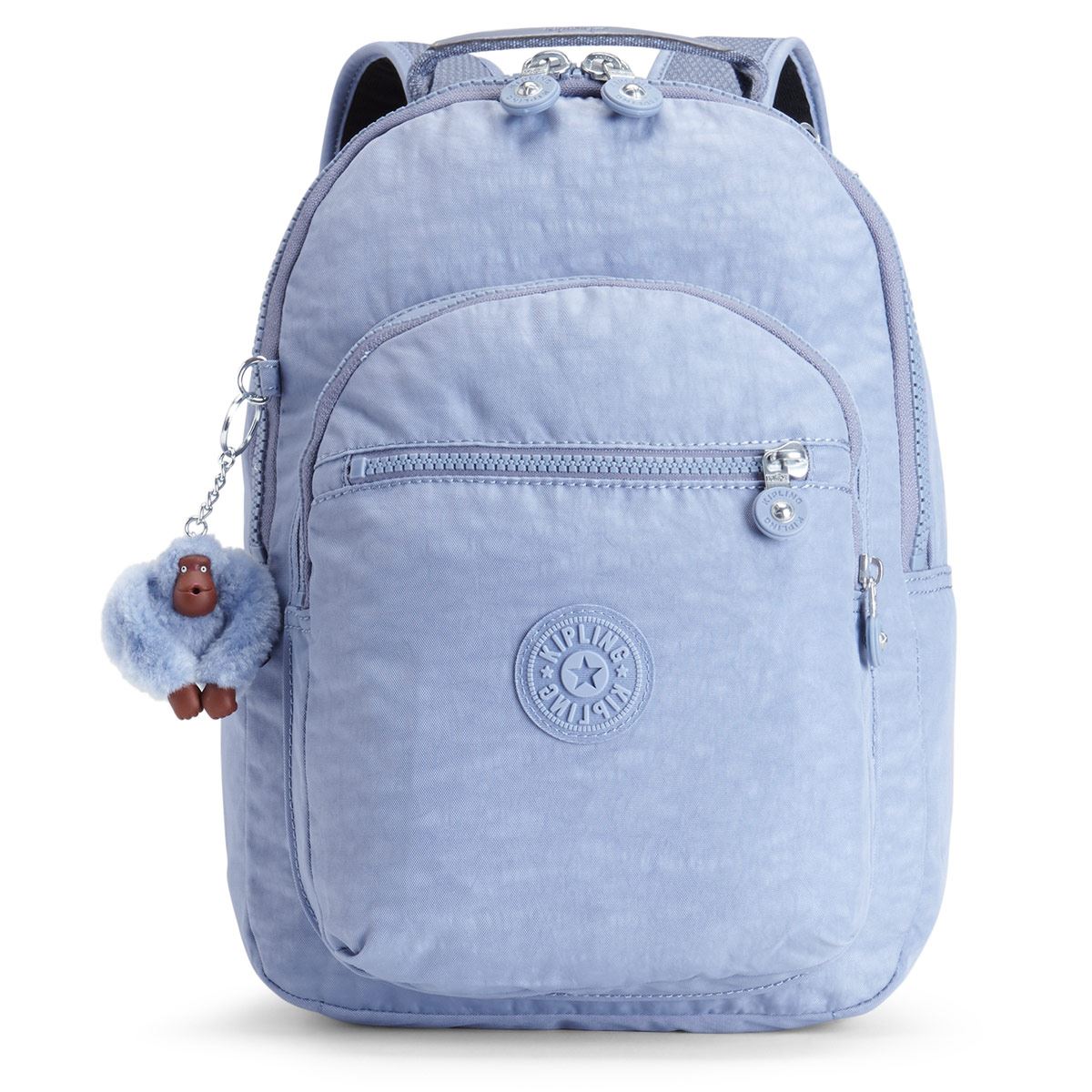 Mochila Kipling azul claro