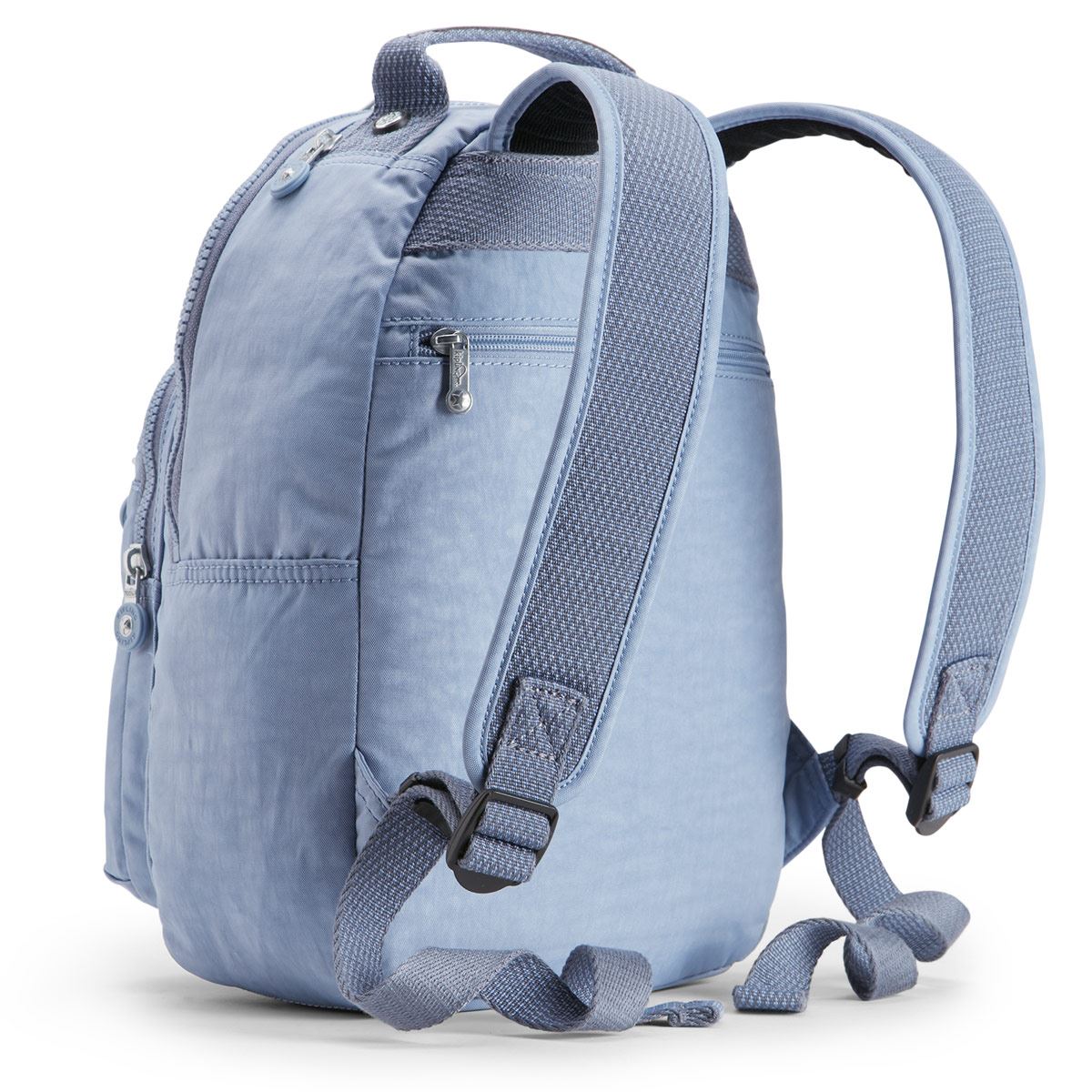 Mochila Kipling azul claro