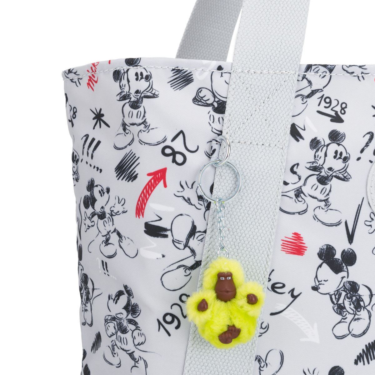 Bolso Mickey Mouse Kipling gris