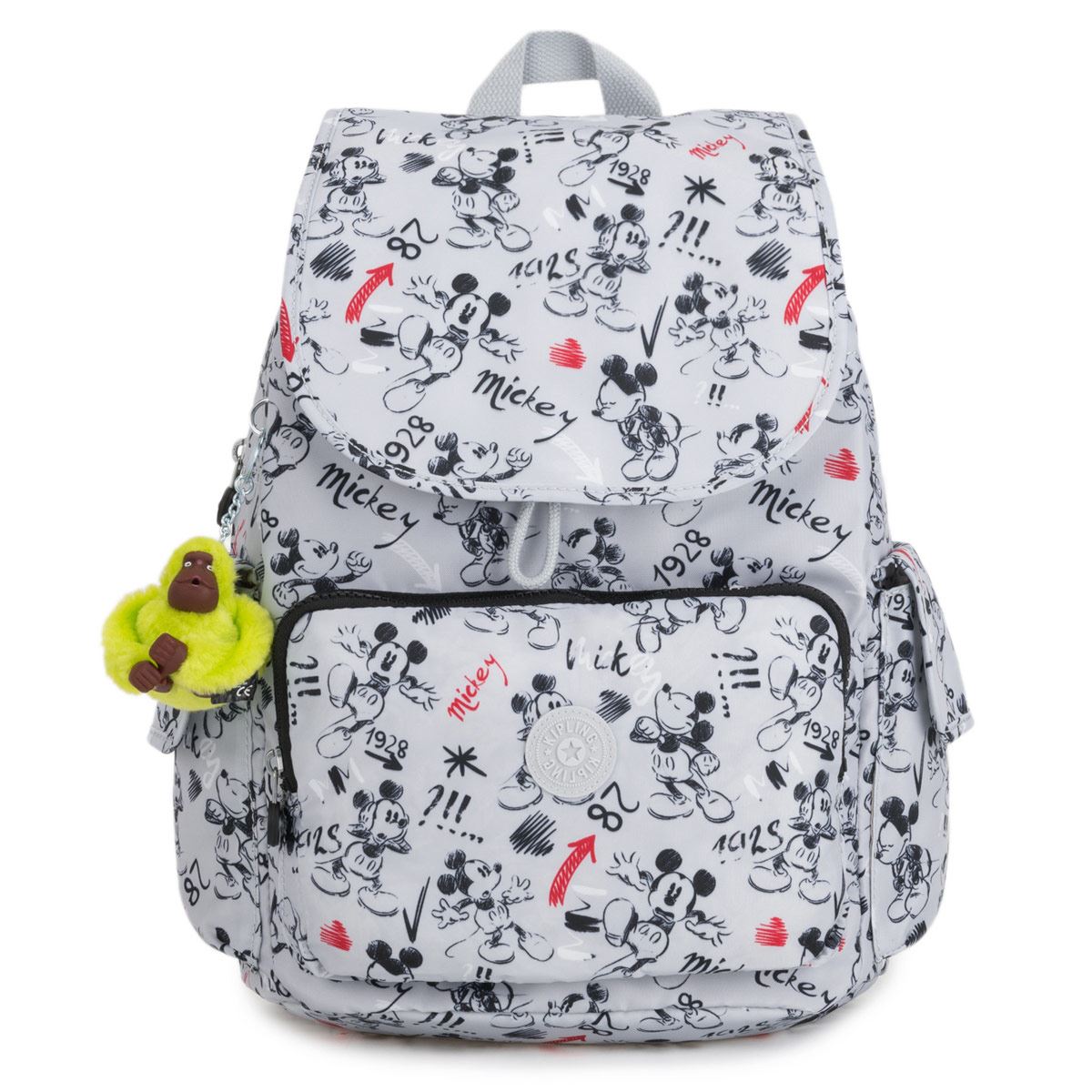Mochila Mickey Mouse Kipling gris