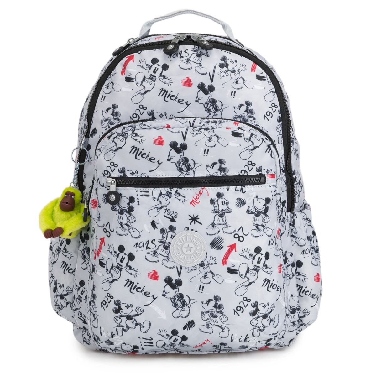 Mochila Mickey Mouse Kipling gris